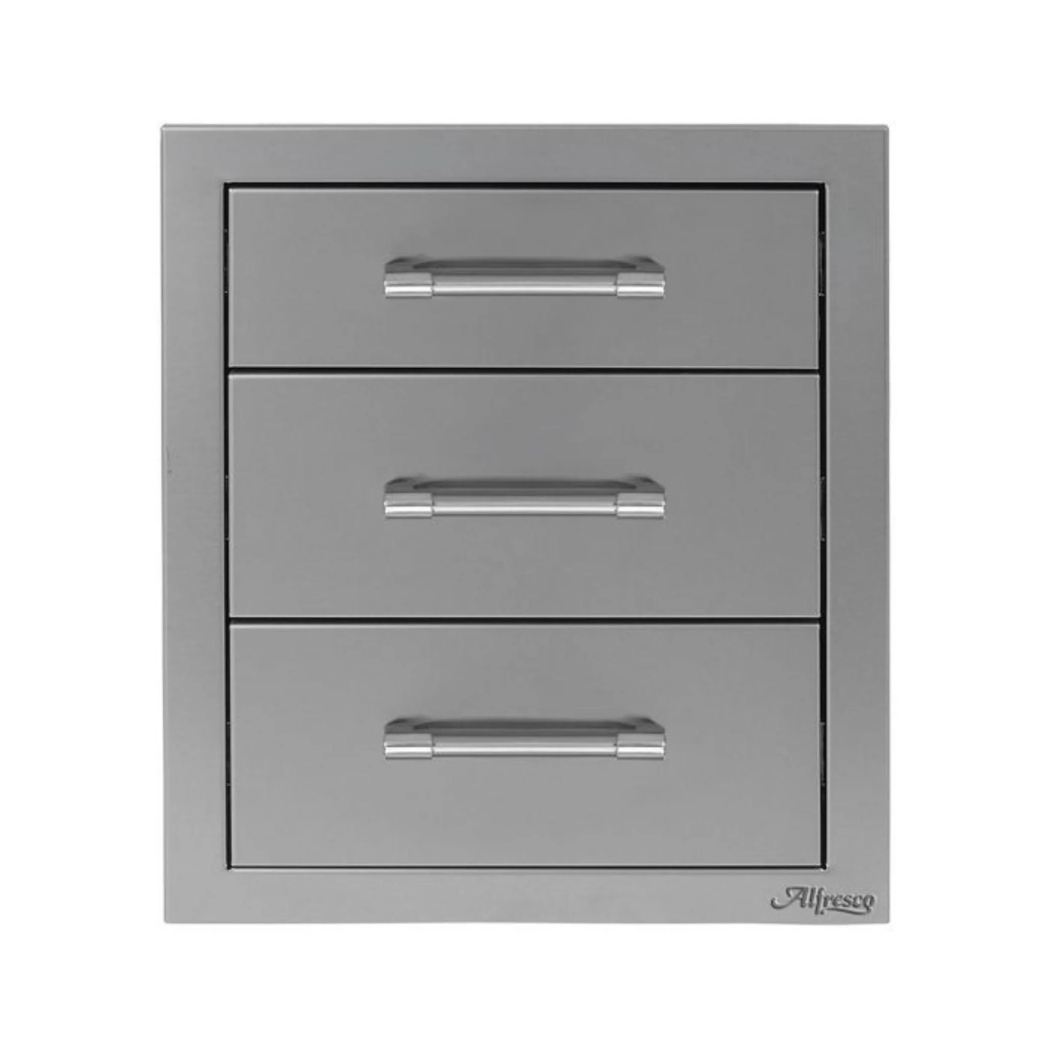 Alfresco 17" Blue Lilac Gloss Three Tier Storage Drawers