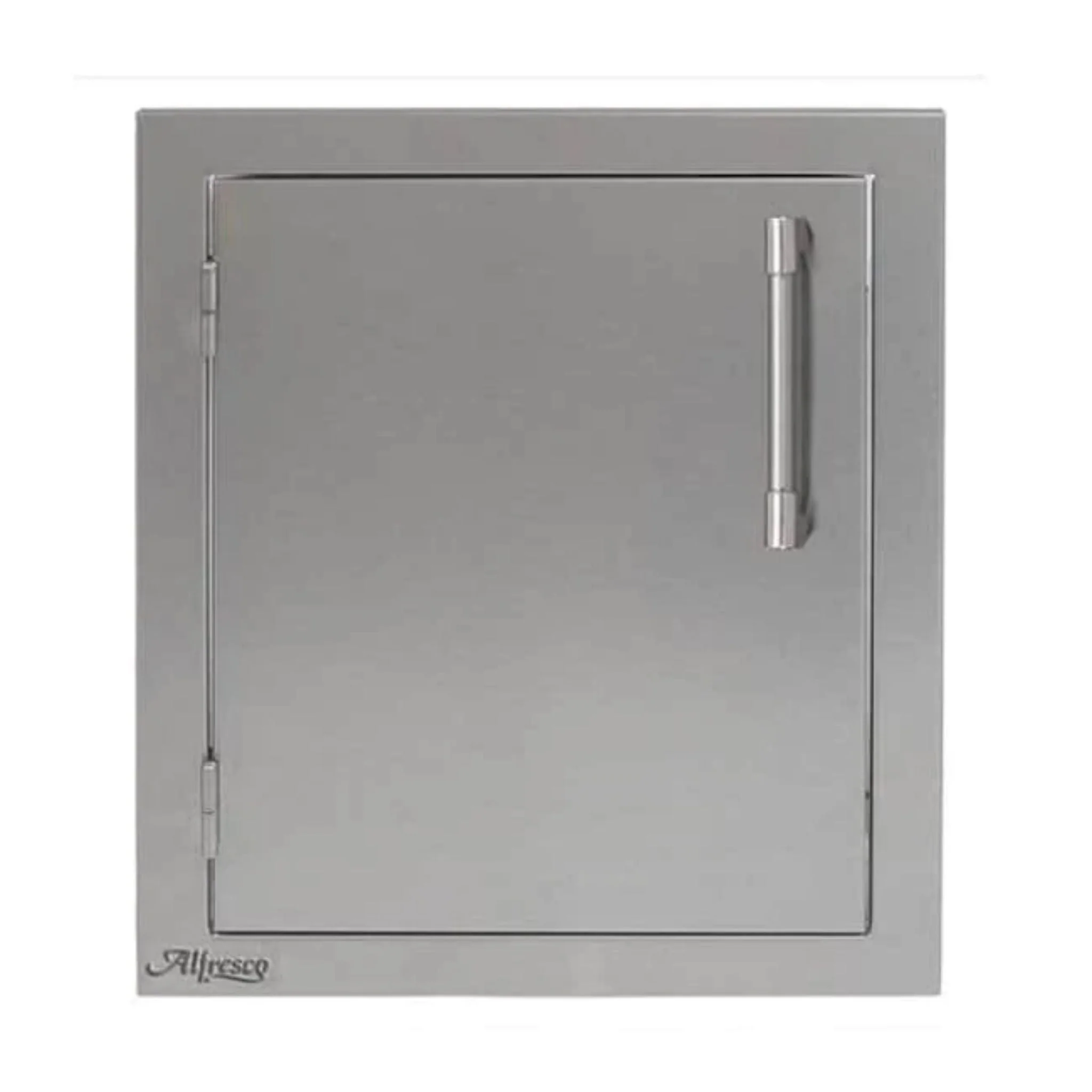 Alfresco 17" Jet Black Gloss Single Access Left Door