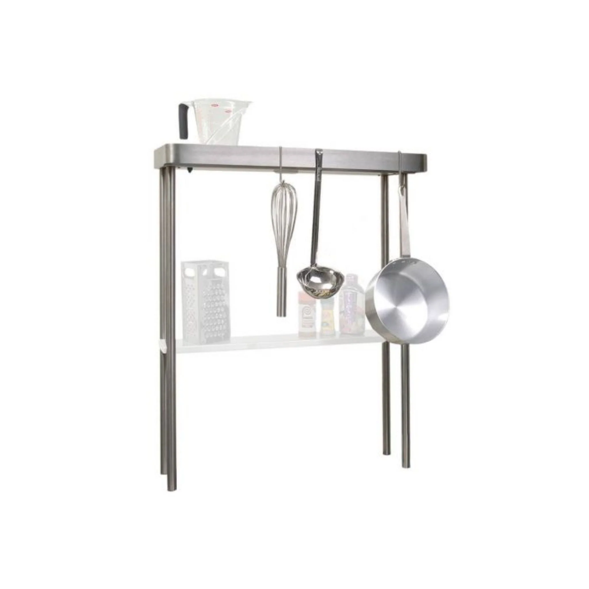 Alfresco High Shelf with Pot Rack & Light for AGBC-30