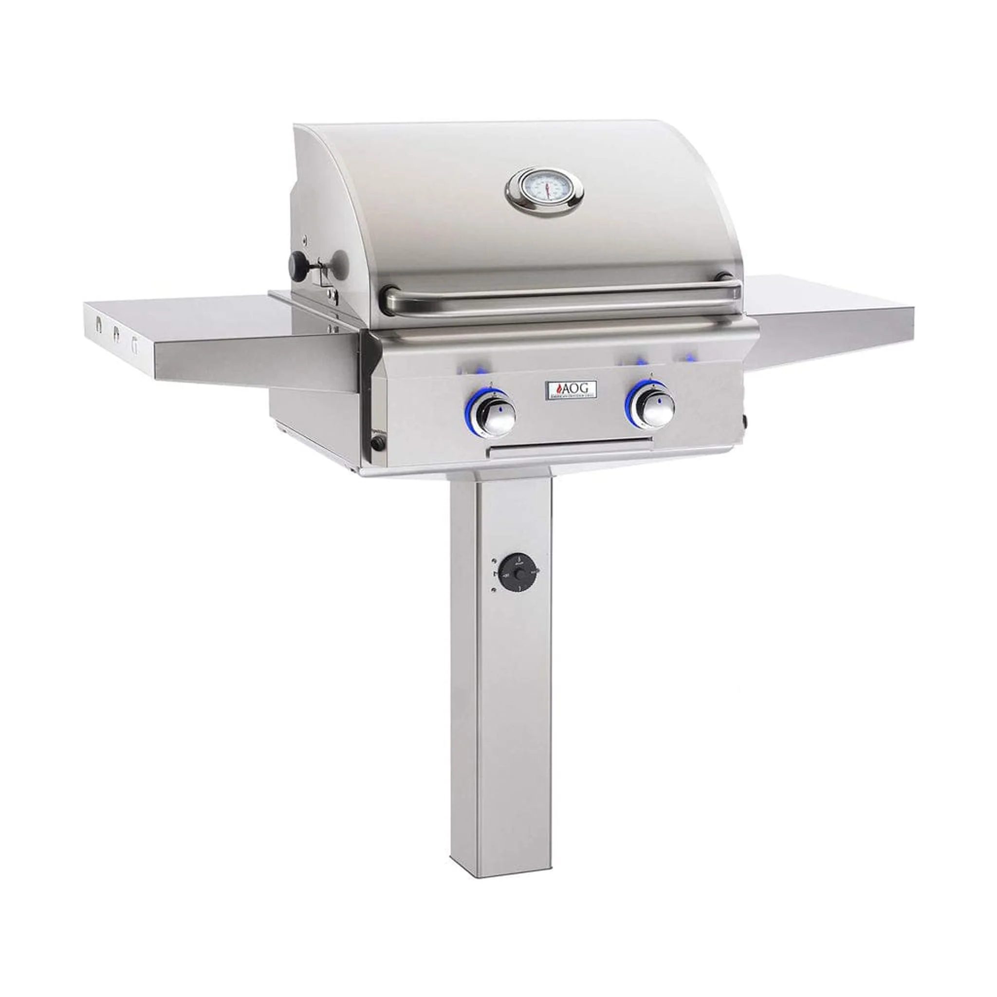 American Outdoor Grill 24" In-Ground Post L-Series Gas Grill with Infrared Burner - Image 2