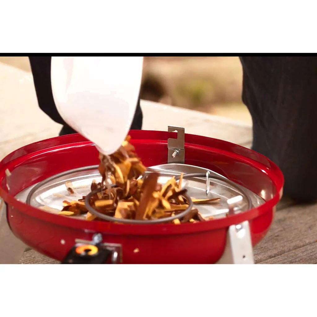 Americana 21" Red 4-in-1 Dual Fuel Smoker and Grill - Image 8