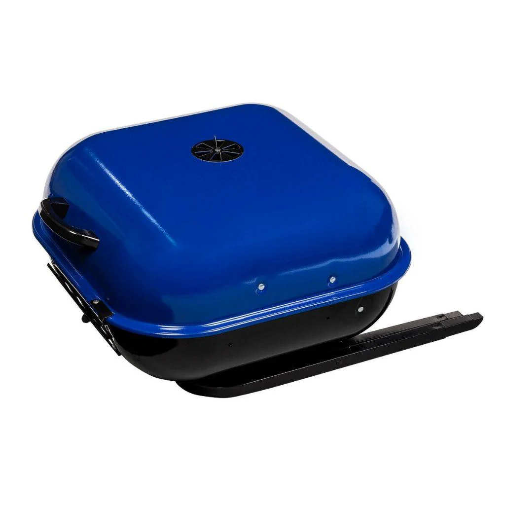 Americana Ocean Blue Walk-A-Bout 2.0 Charcoal Grill - Image 5