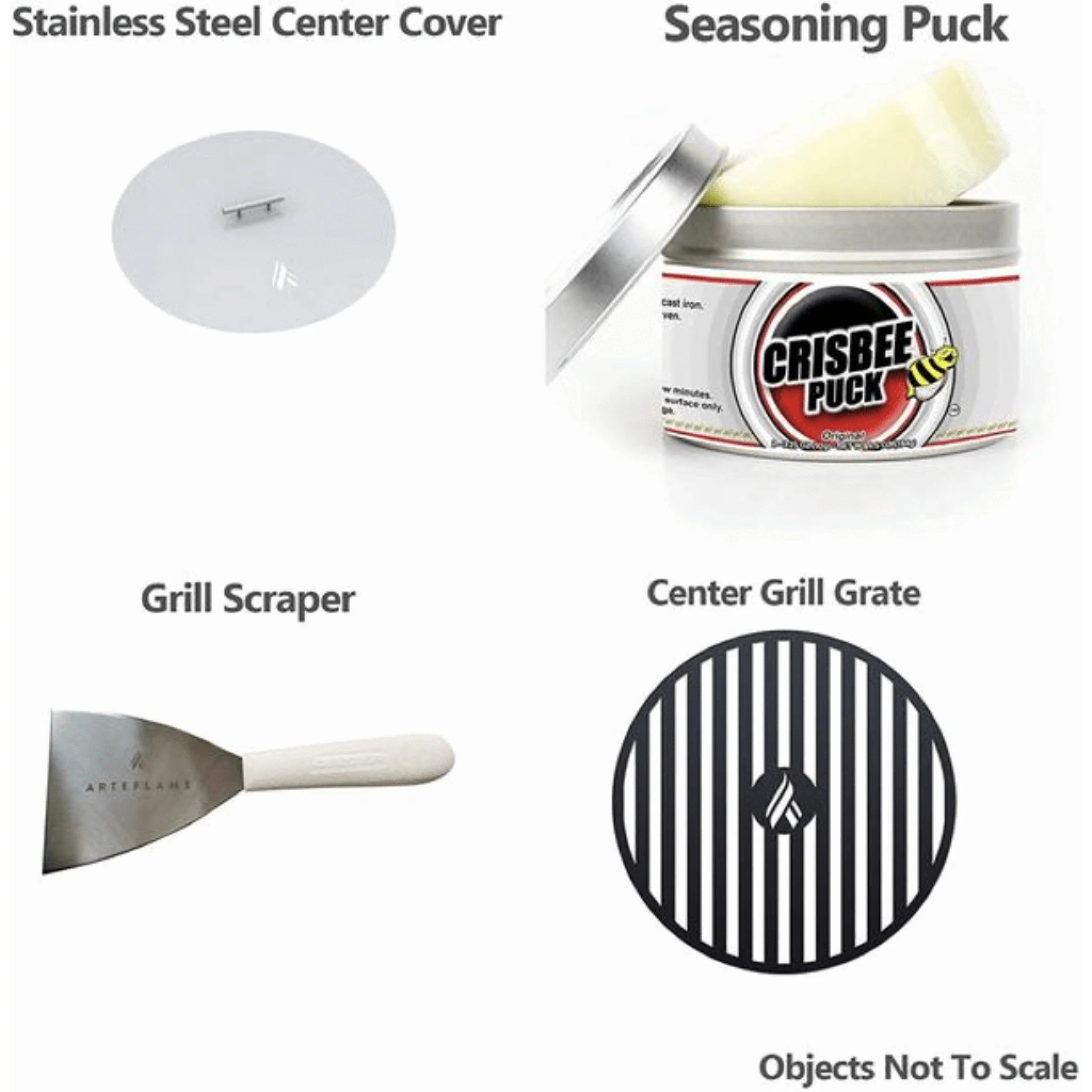 Arteflame Classic 40" Grill with a Low Euro Base Home Chef Bundle With 5 Grilling Accessories - Image 7