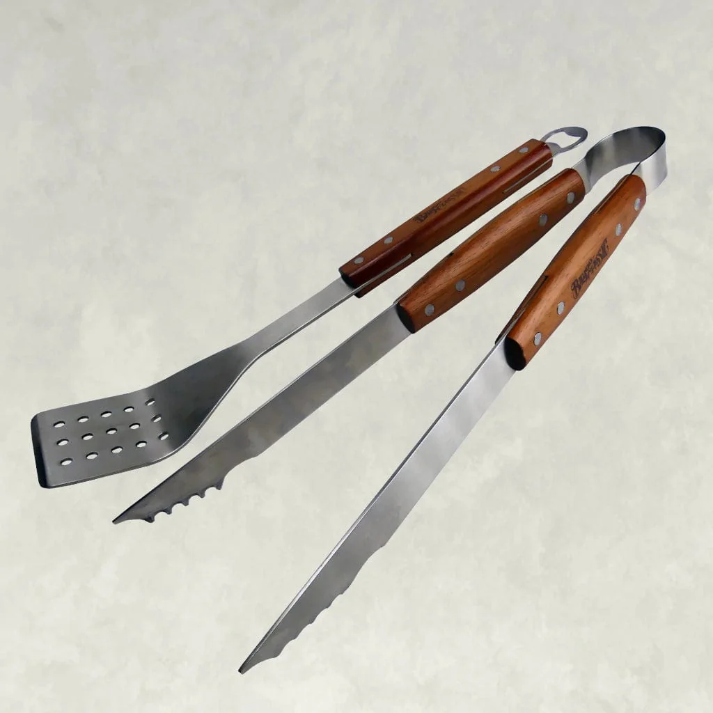 Bayou Classic 2-Piece Stainless Steel Grill Tool Set - Image 2