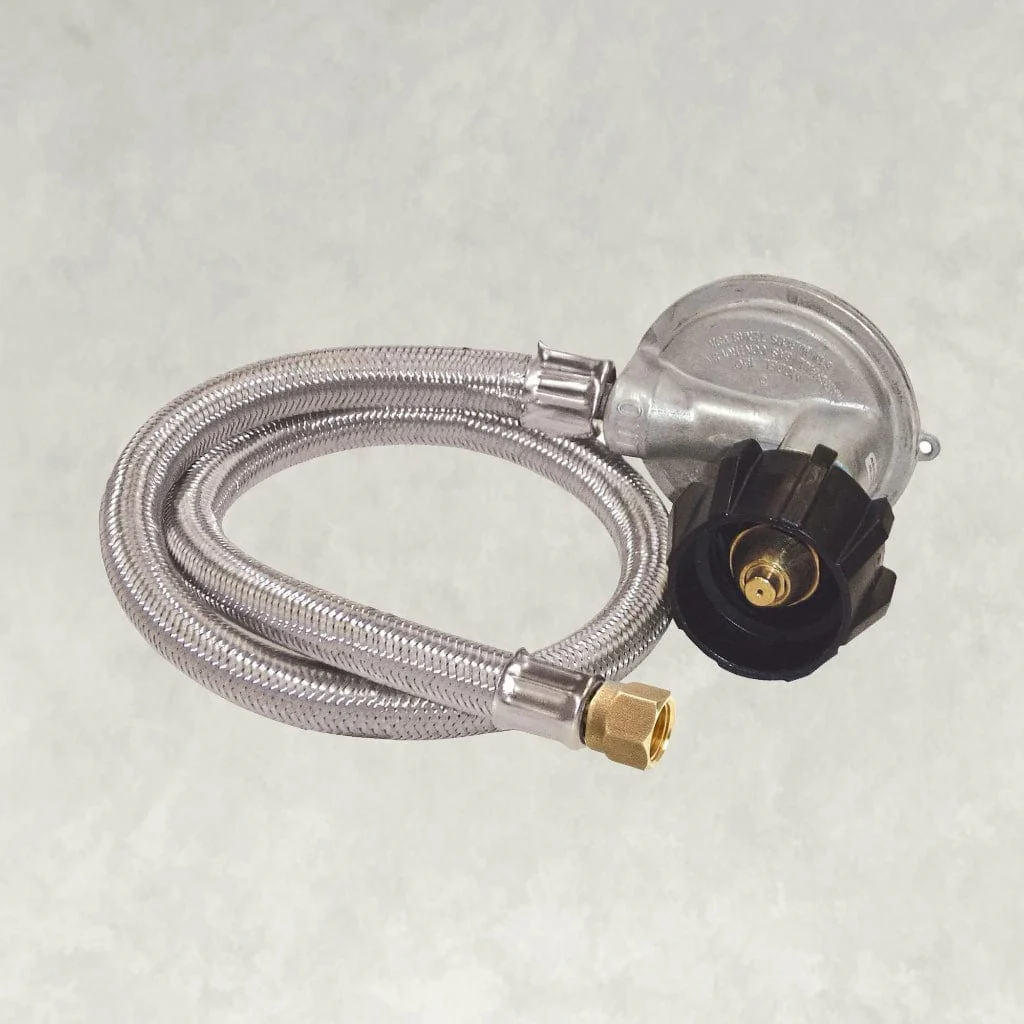 Bayou Classic 36" Stainless Steel Braided LPG Hose for Gas Grills - Image 2