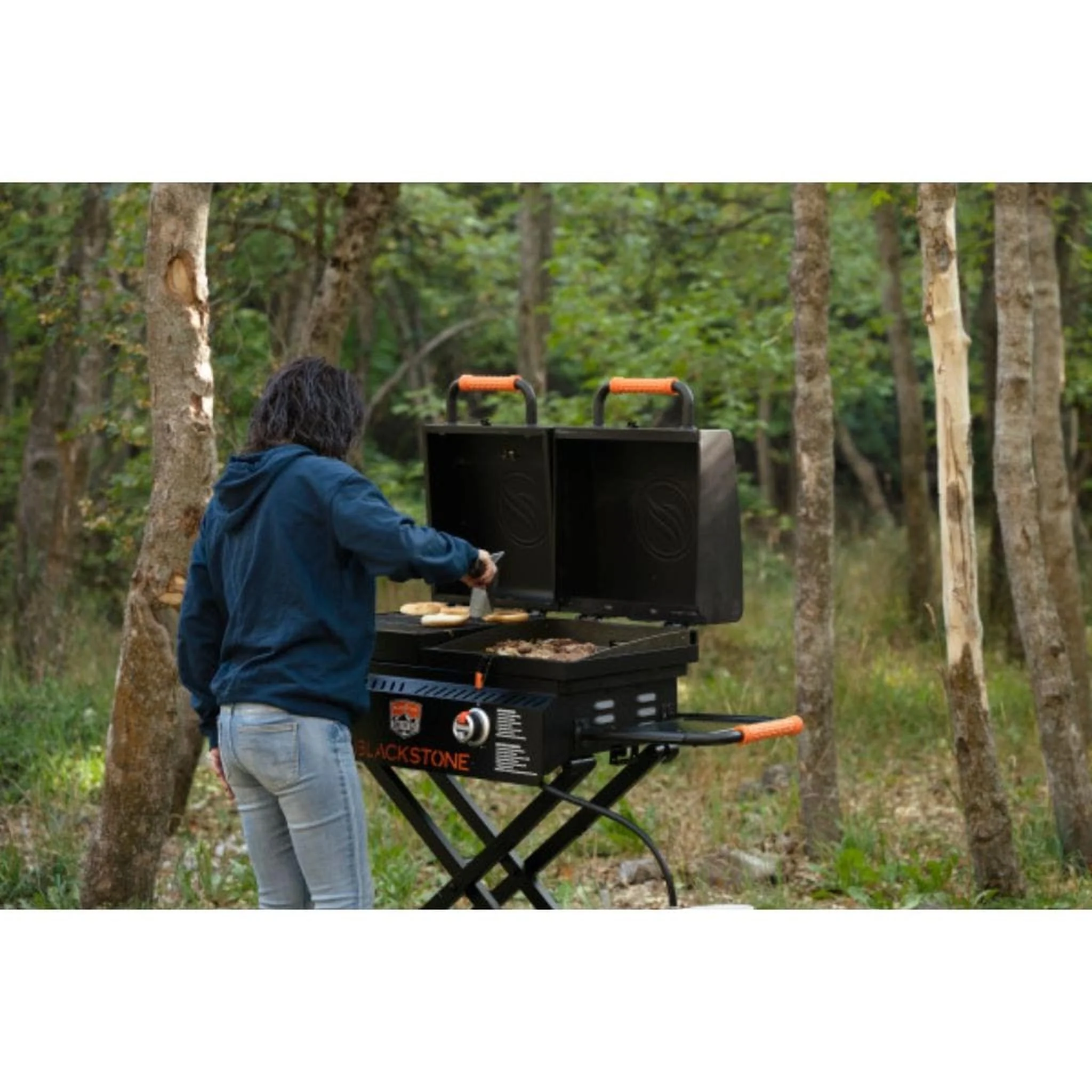 Blackstone 17" On The Go 3-IN-1 Propane Gas Tailgater Griddle / Grill Box and Burner - Image 16