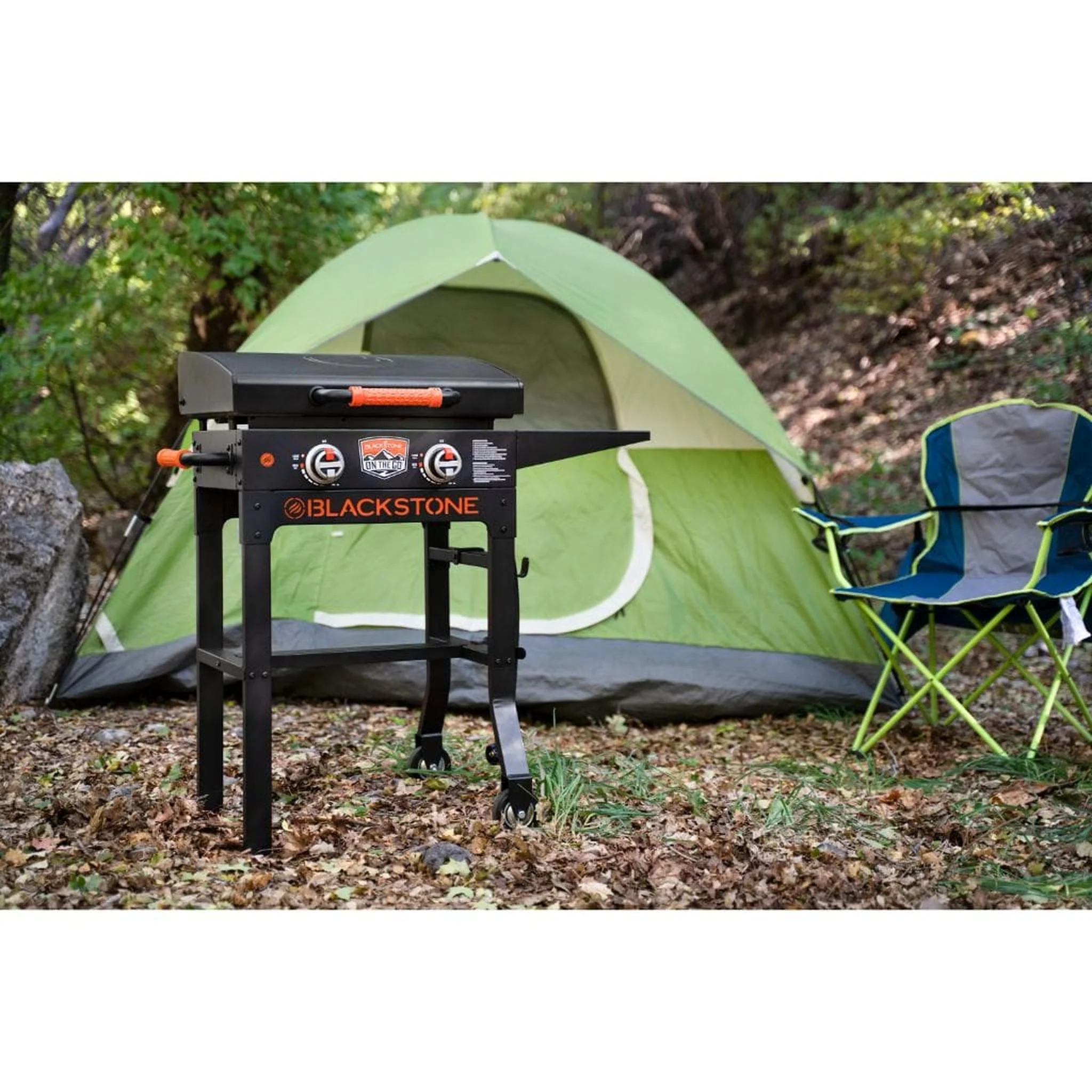 Blackstone 22" On The Go Propane Gas Cart Griddle with Hood - Image 3