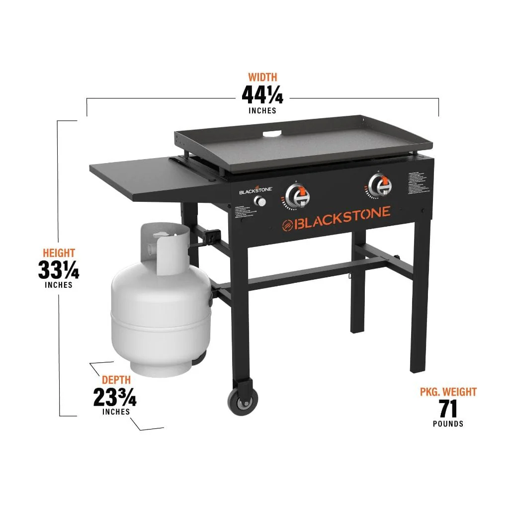 Blackstone 28" 2-Burner Portable Griddle - Image 2
