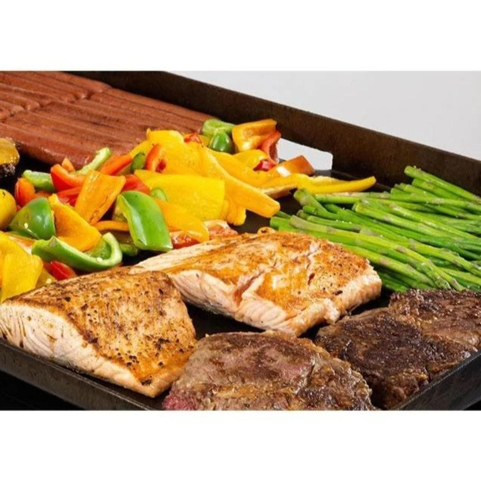 Blackstone 28" 2-Burner Propane Gas Griddle Cooking Station with Hard Cover - Image 9