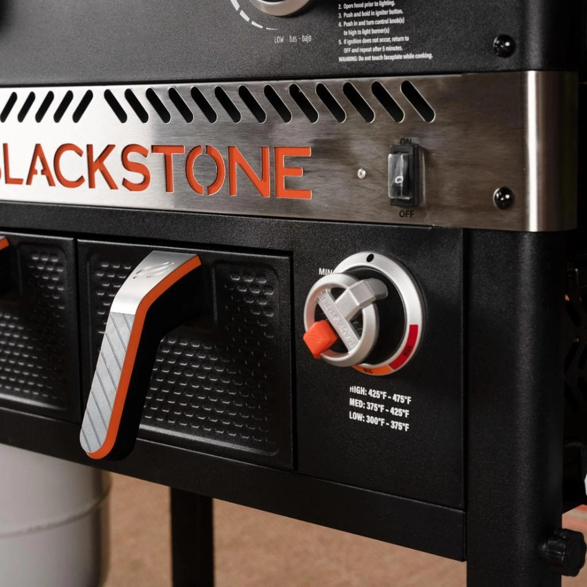 Blackstone 28" Patio Propane Gas Griddle with Airfryer - Image 7