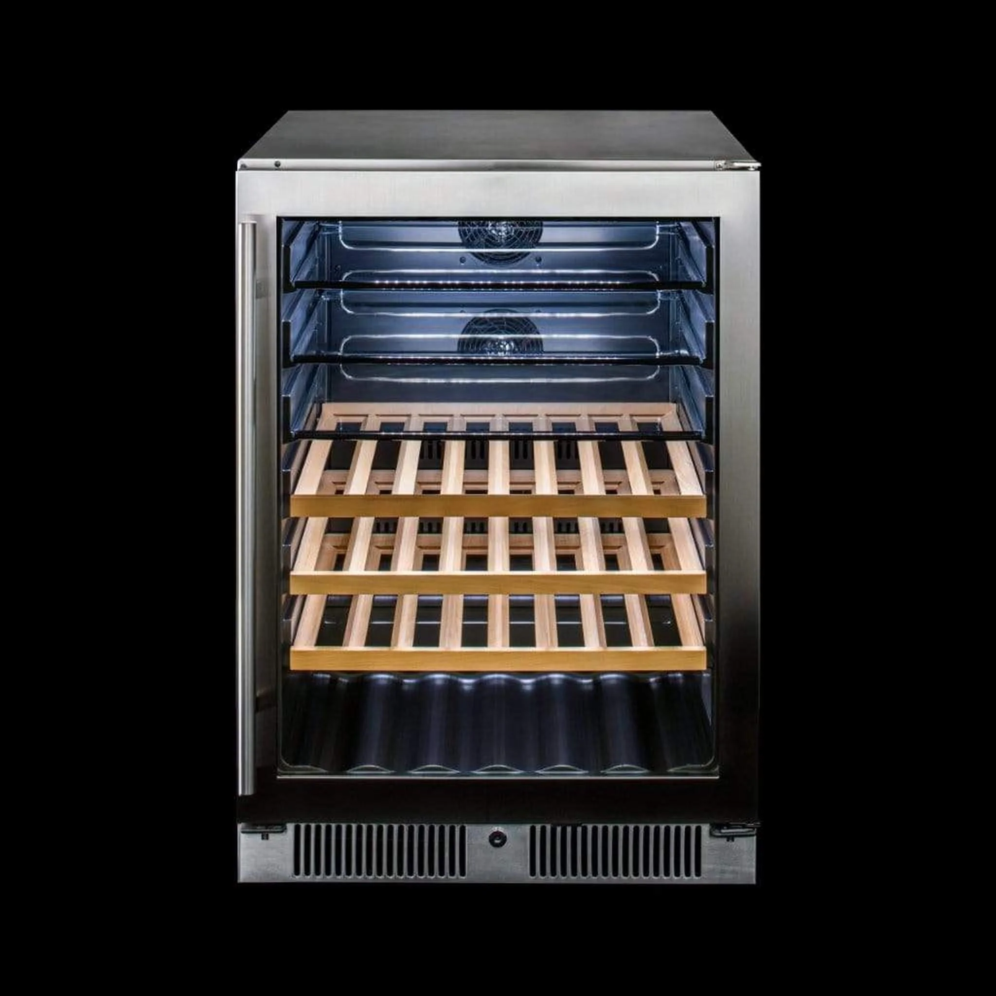 Blaze 24" 5.5 Cu. Ft. Outdoor Rated Glass Door Beverage Cooler - Image 2