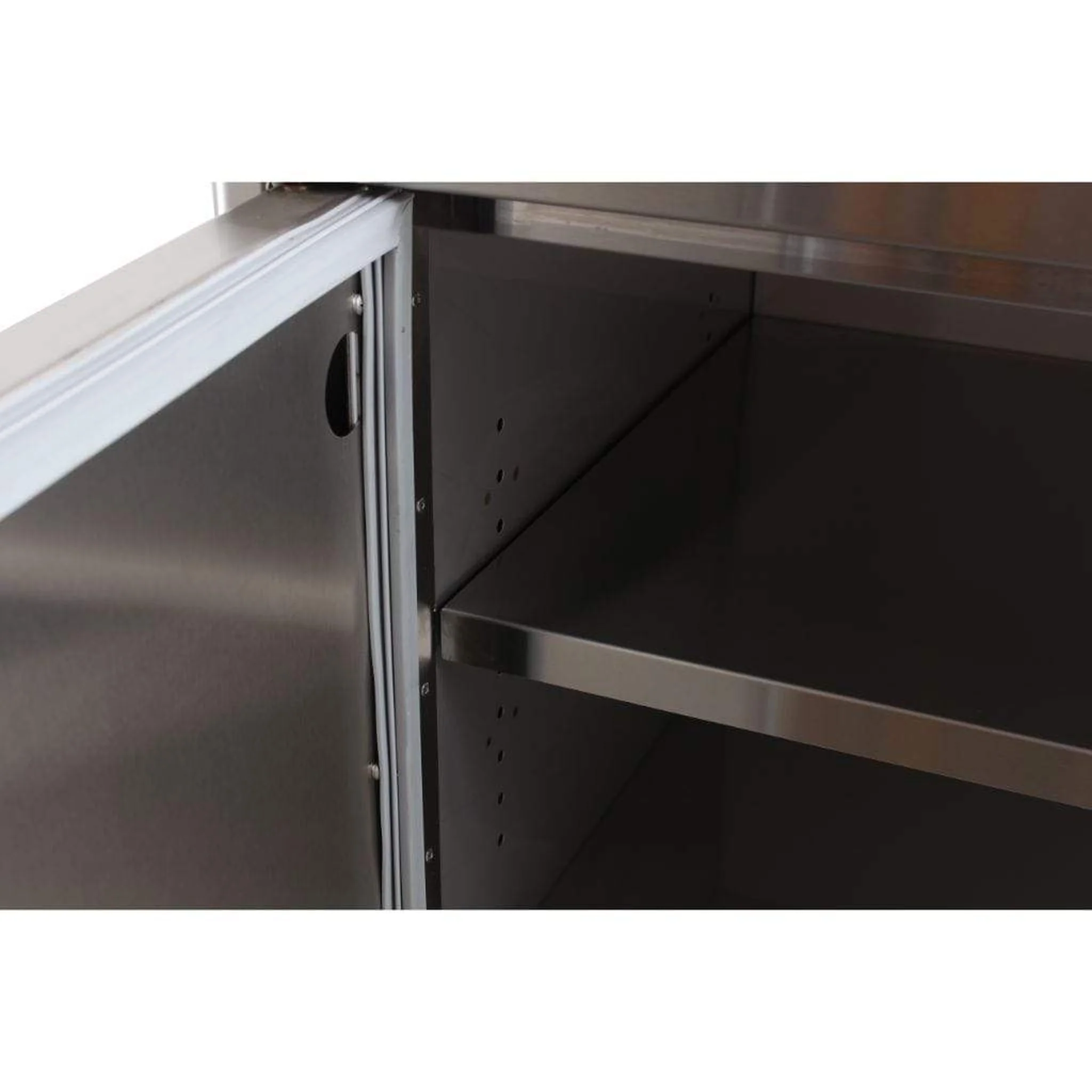 Blaze 32" Sealed Stainless Steel Dry Storage Cabinet with Shelf - Image 3