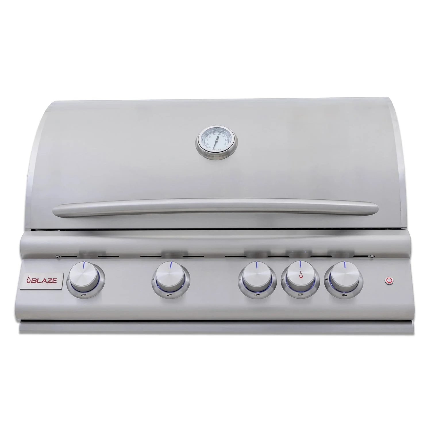 Blaze Premium LTE+ Marine Grade 32" 4-Burner Freestanding Propane Grill With Rear Burner & Lift-Assist Hood - Image 4