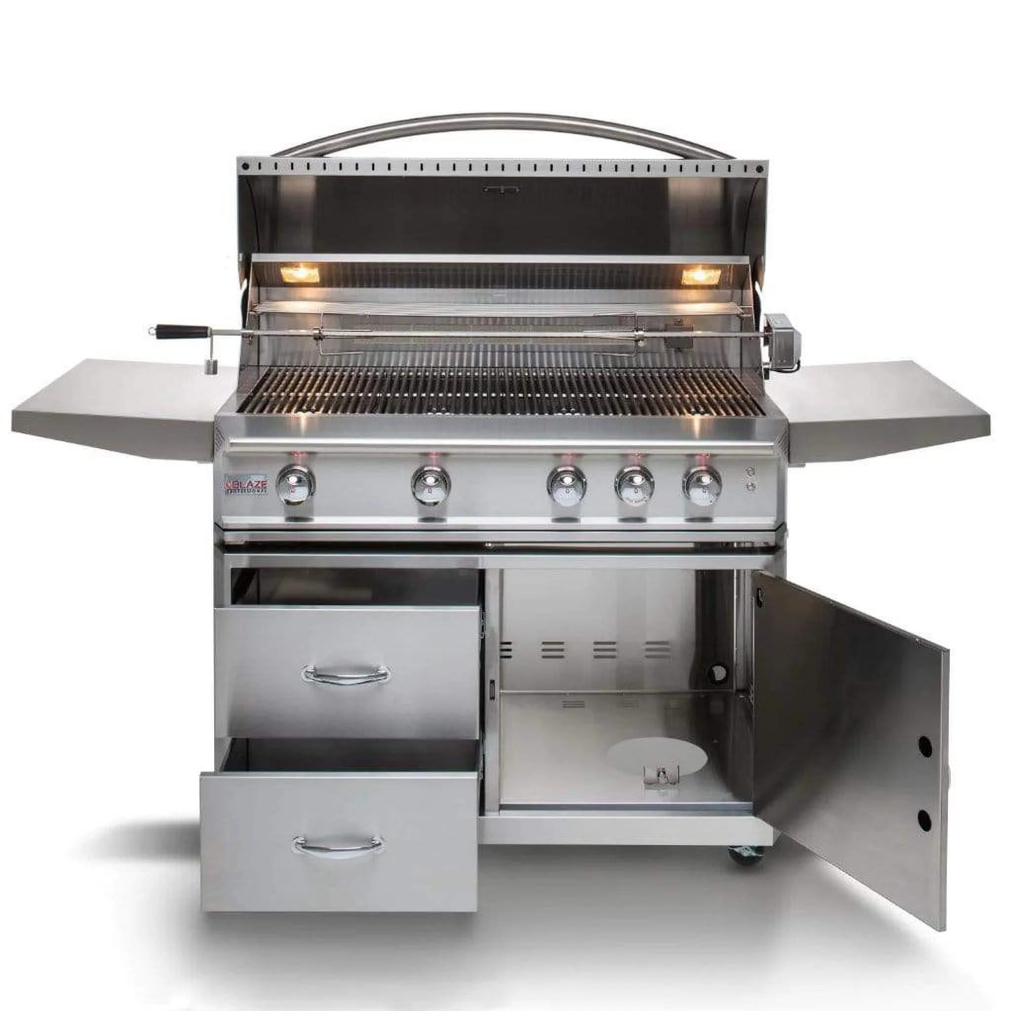 Blaze Professional LUX 44" 4-Burner Freestanding Gas Grill with Rear Infrared Burner - Image 16