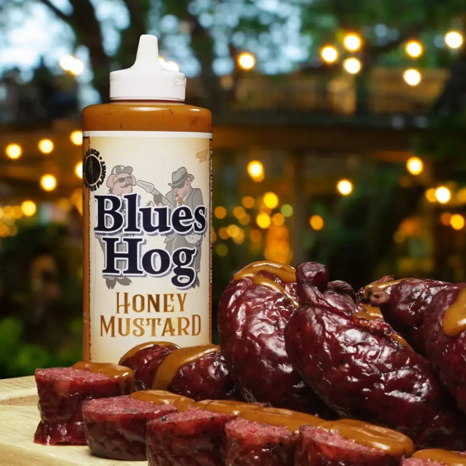 Blues Hog 21 oz. Squeeze Bottle Honey Mustard Sauce - 6 pack - Image 5