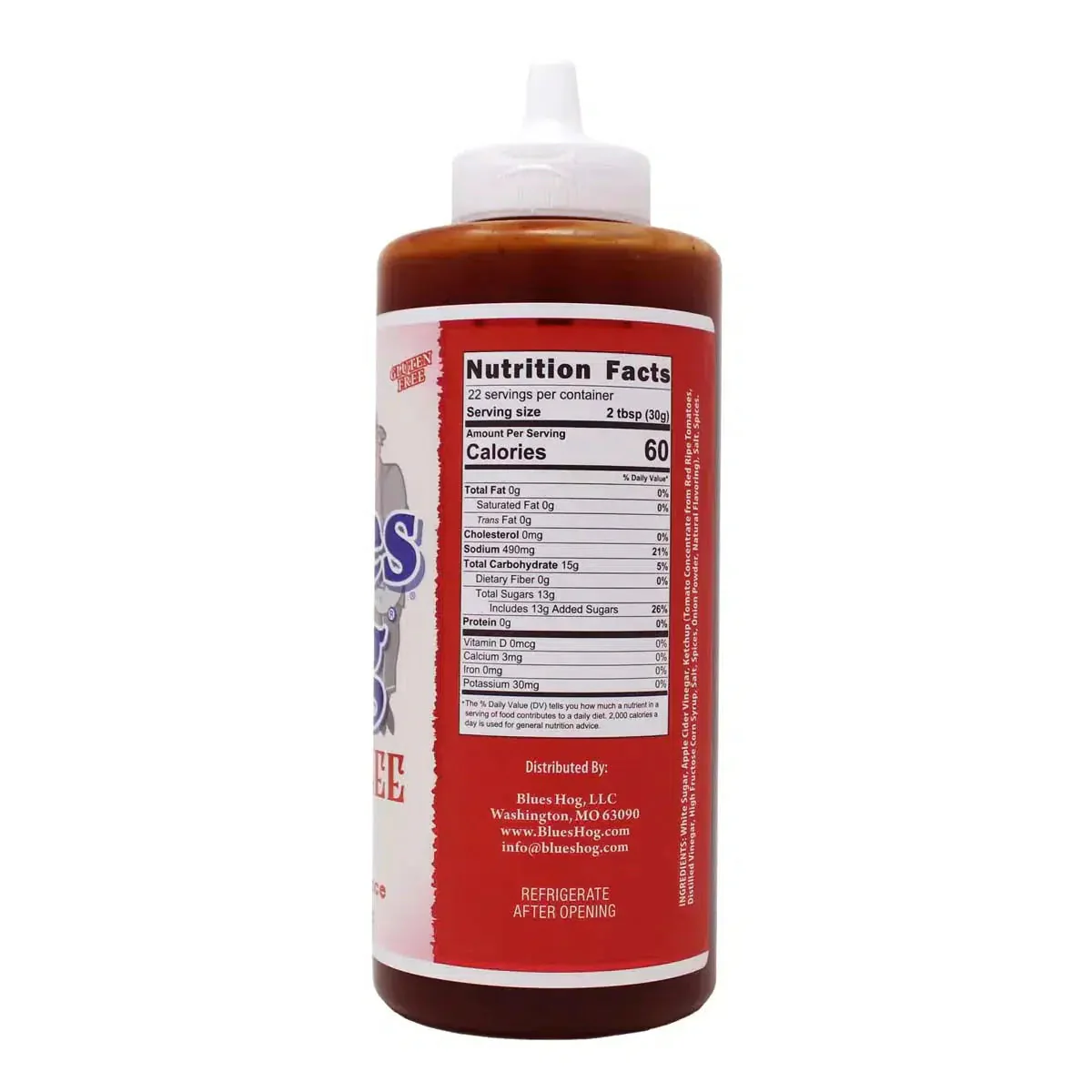 Blues Hog 64 oz. Half Gallon Tennessee Red Sauce - 6 pack - Image 6