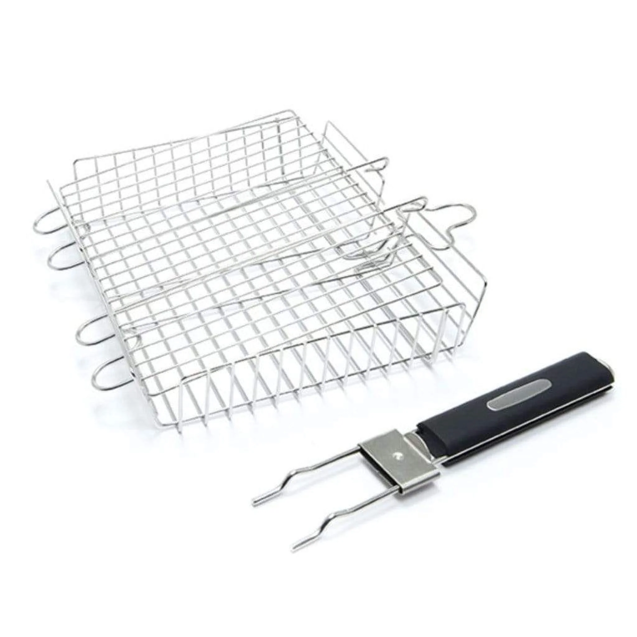Broil King 12" Stainless Steel Grill Basket w/ Detachable Handle