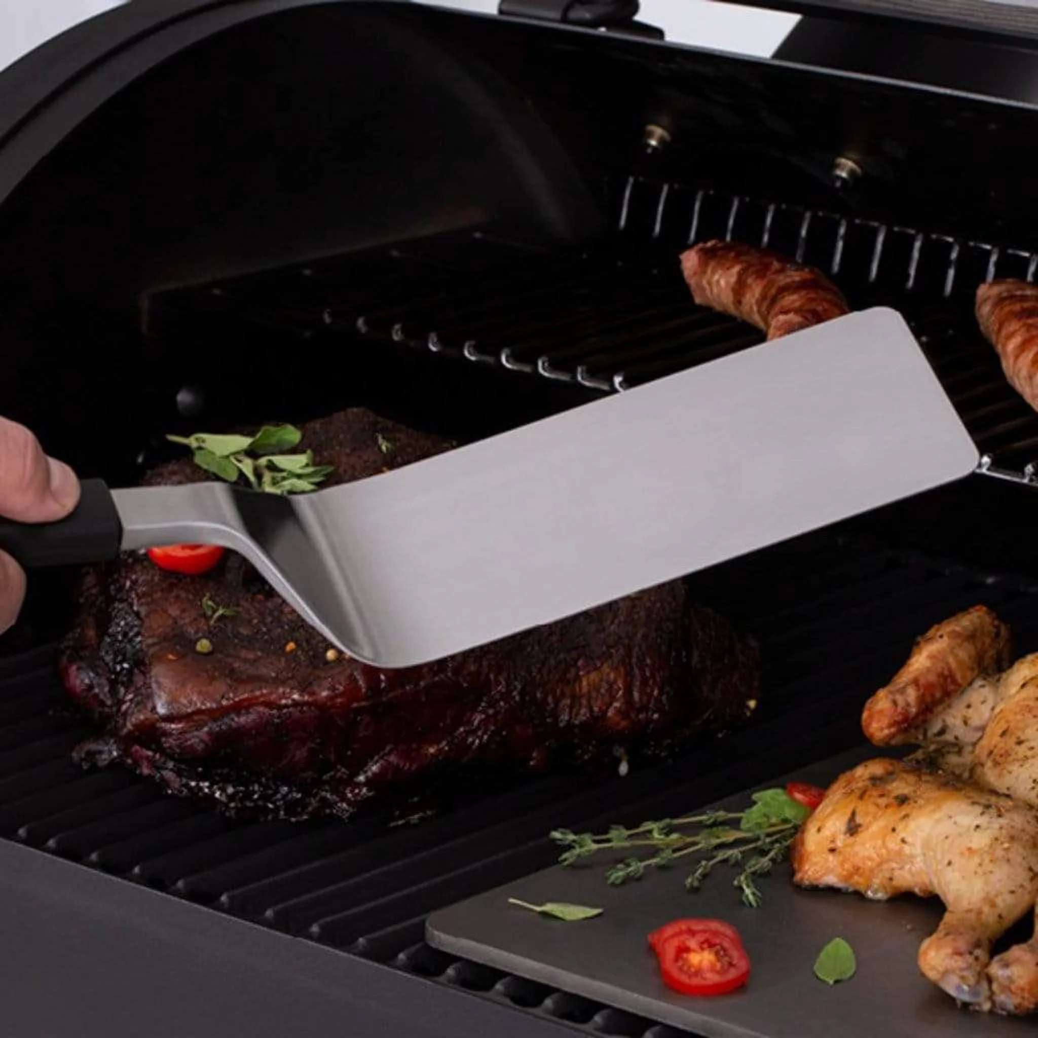 Broil King 17" Stainless Steel Baron Super Flipper - Image 2