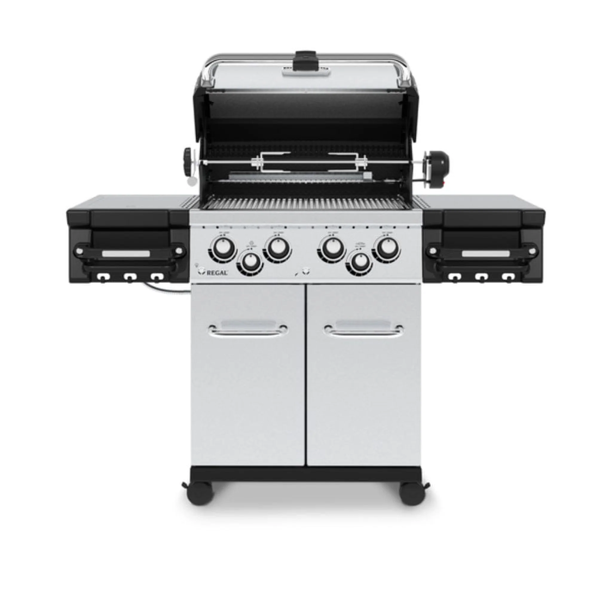 Broil King 56" 4-Burner Regal S 490 Pro Gas Grill w/ Side Burner & Rear Rotisserie Burner - Image 2