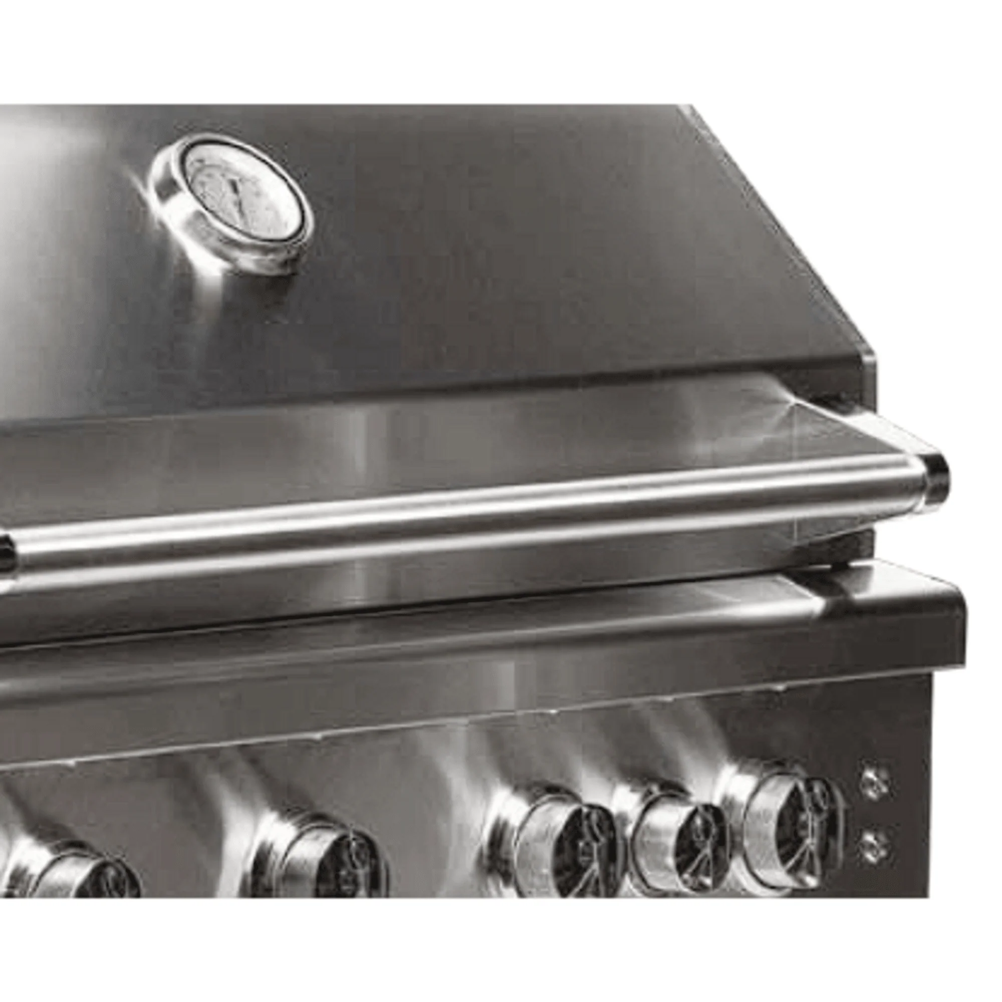 Broilmaster B-Series 40" 5-Burner Stainless Steel Natural Gas Grill Head With Built-In Infrared Burner and Cooking Lights - Image 3
