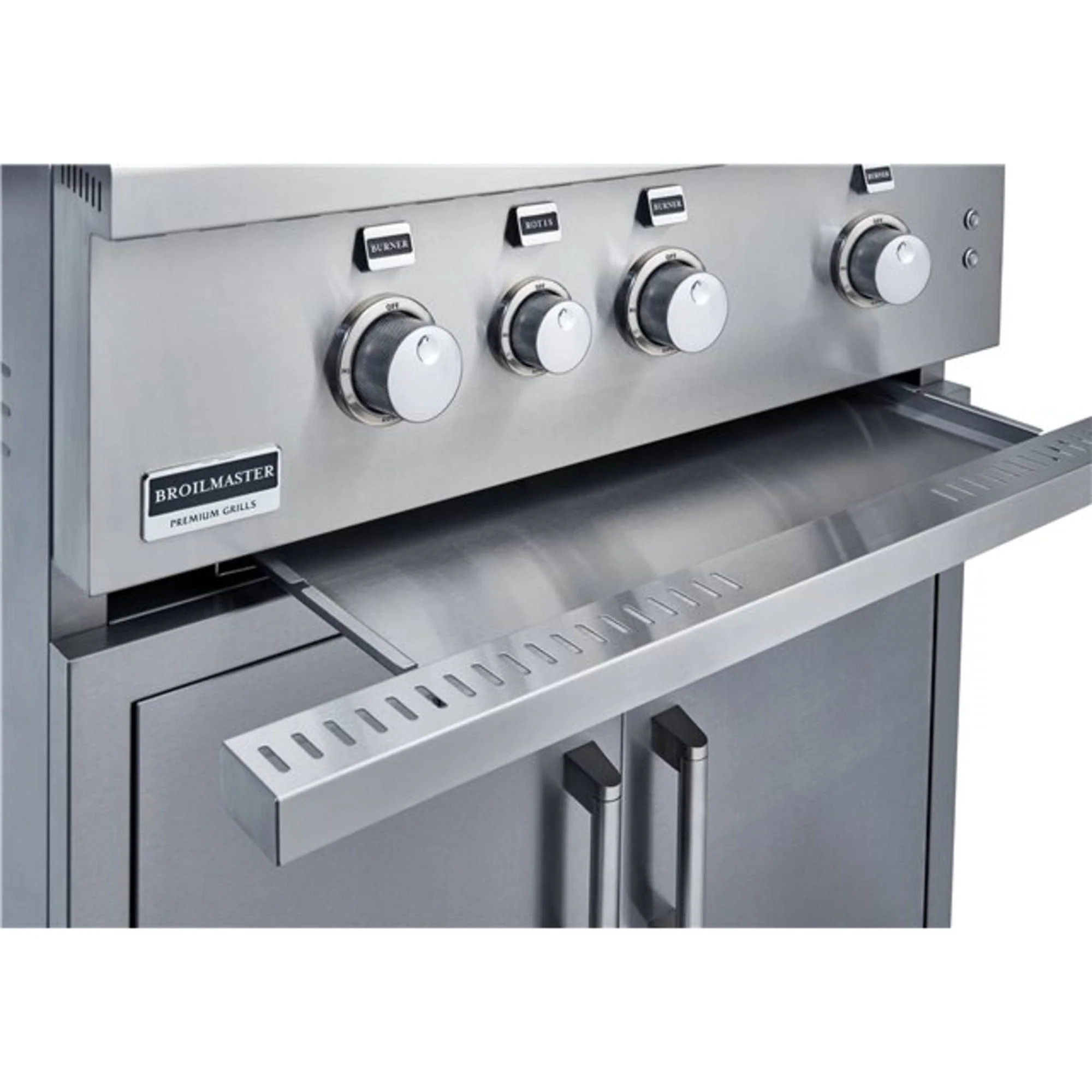 Broilmaster B-Series 40" 5-Burner Stainless Steel Propane Grill Head With Built-In Infrared Burner and Cooking Lights - Image 9