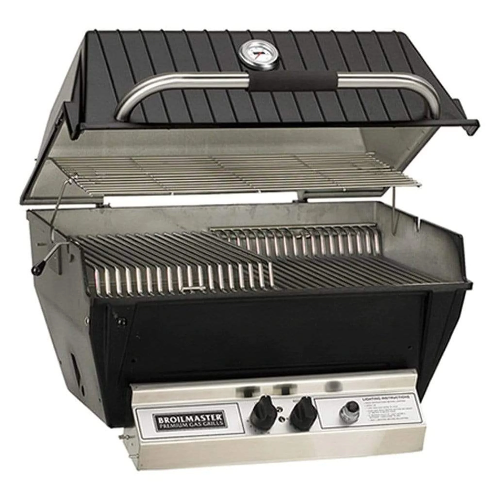Broilmaster P3X Premium Natural Gas Grill With Stainless Steel Cart - Image 2