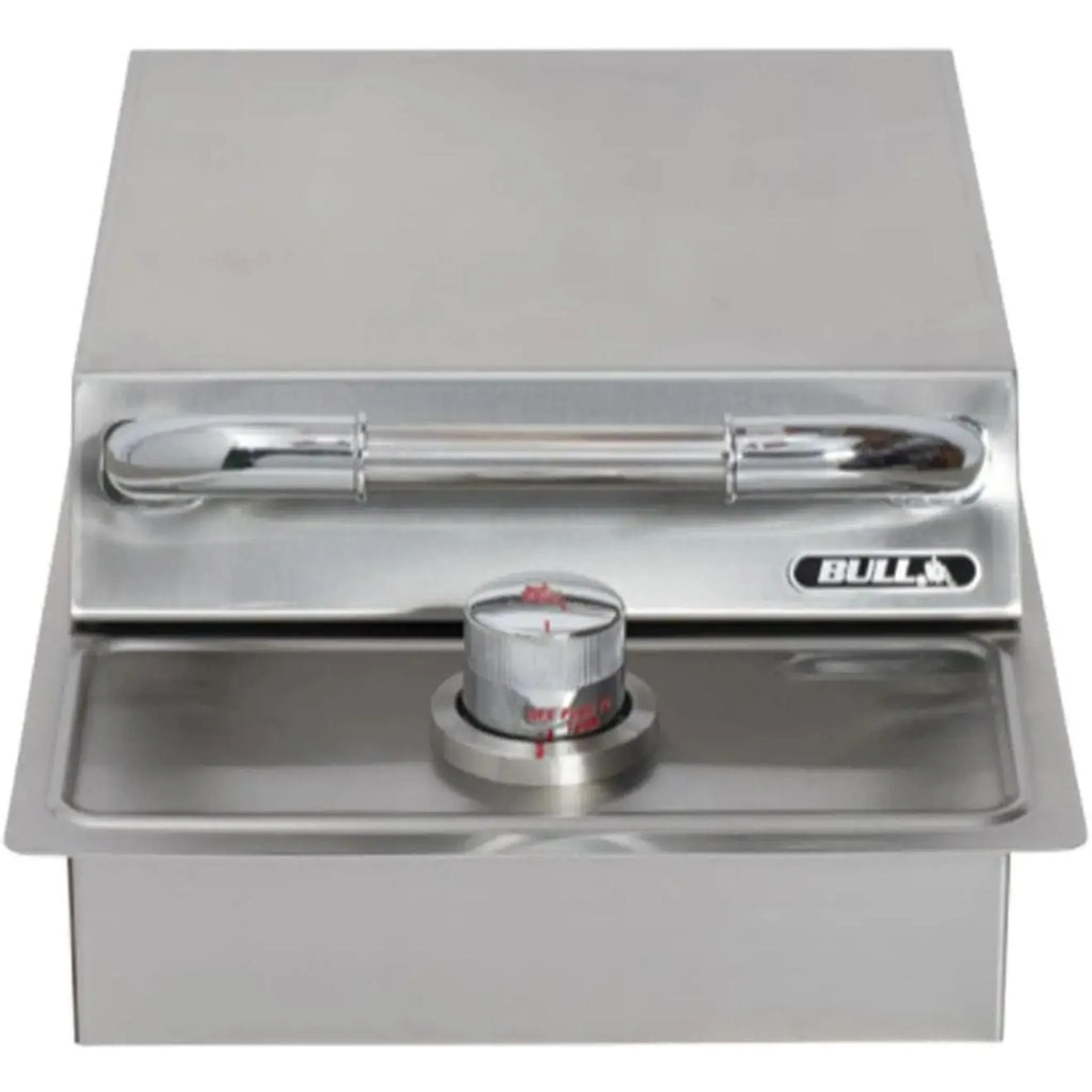 Bull 12" Stainless Steel Single Drop In Gas Side Burner