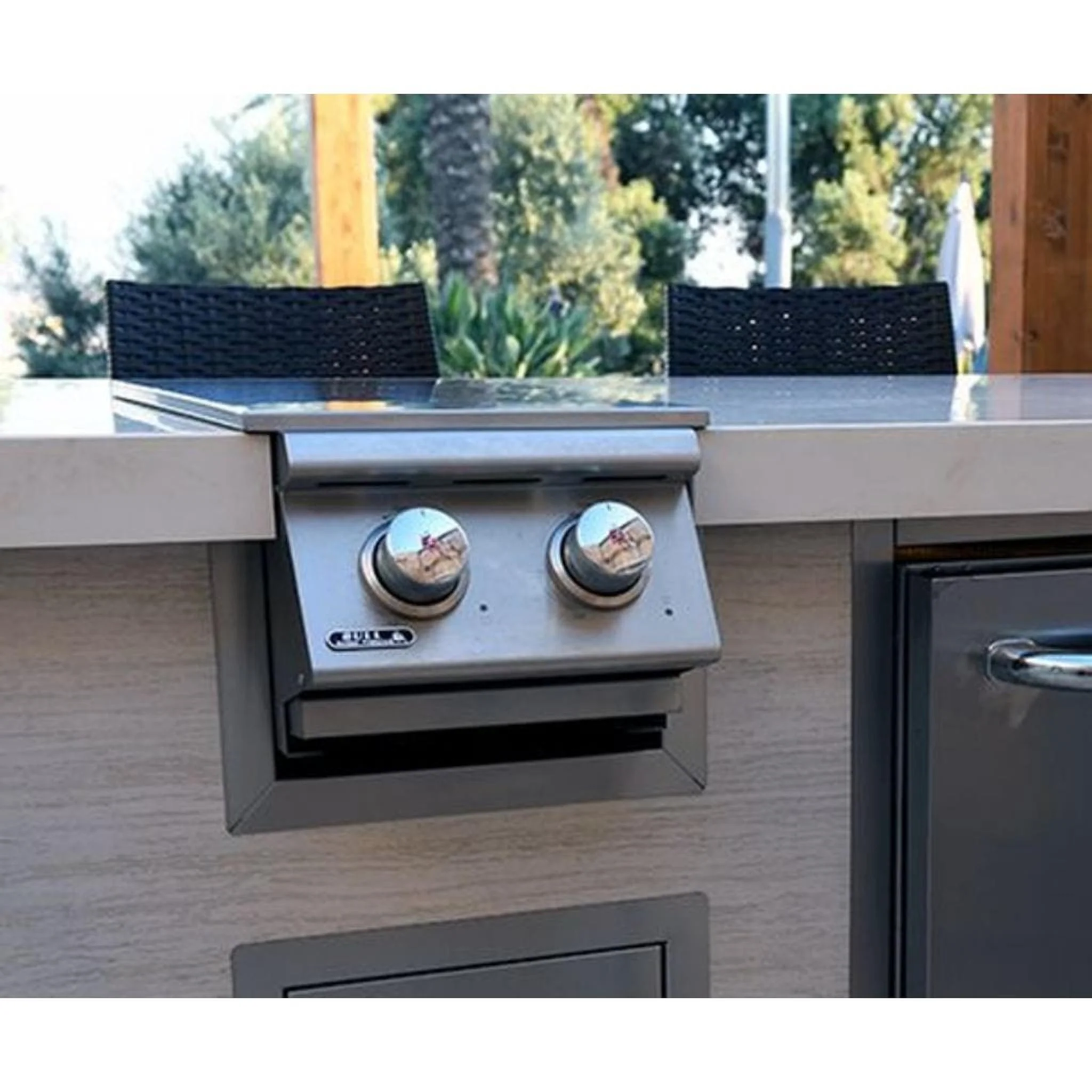 Bull 14" Double Side Burner Finishing Frame - Image 2