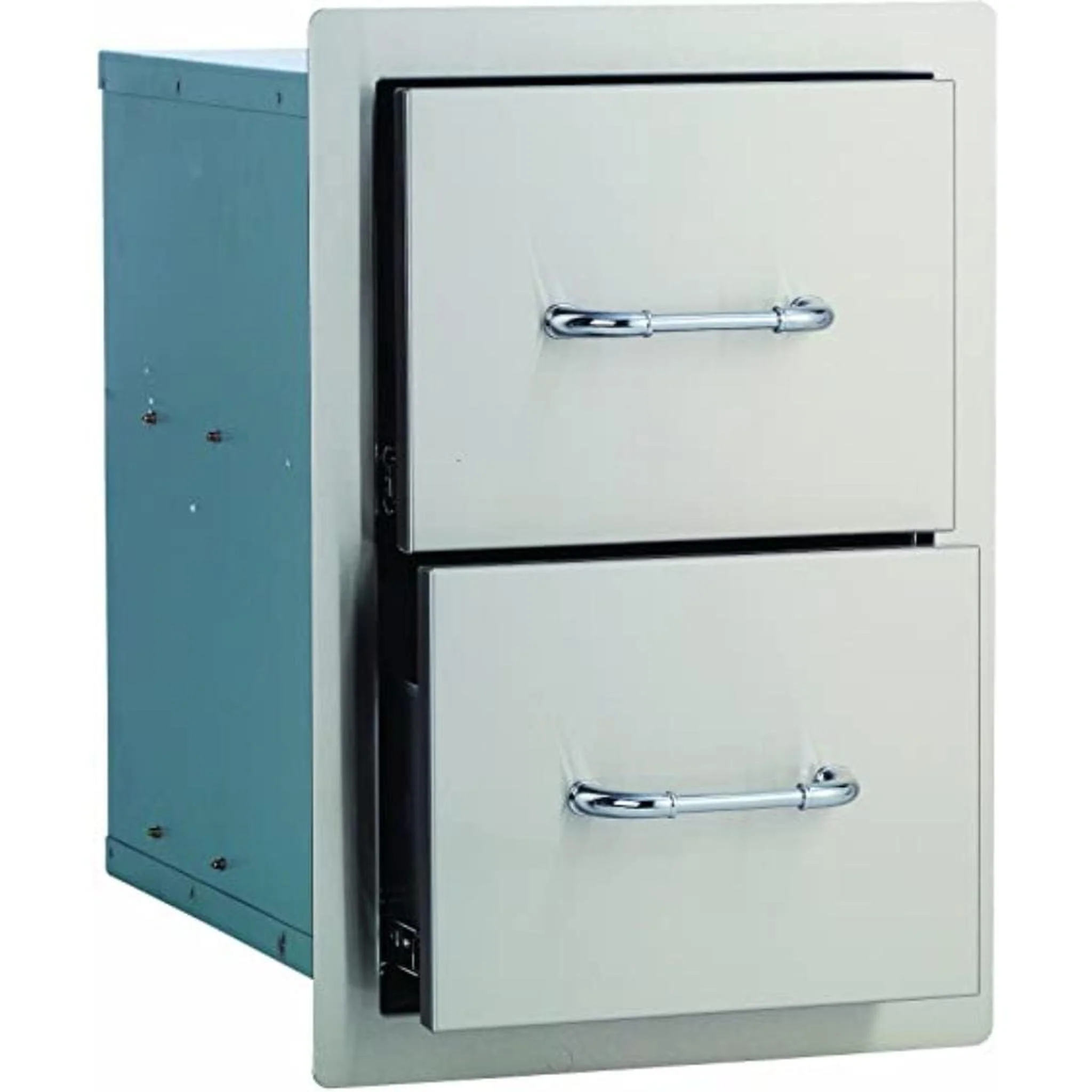 Bull 15" Stainless Steel Double Drawer - Image 2
