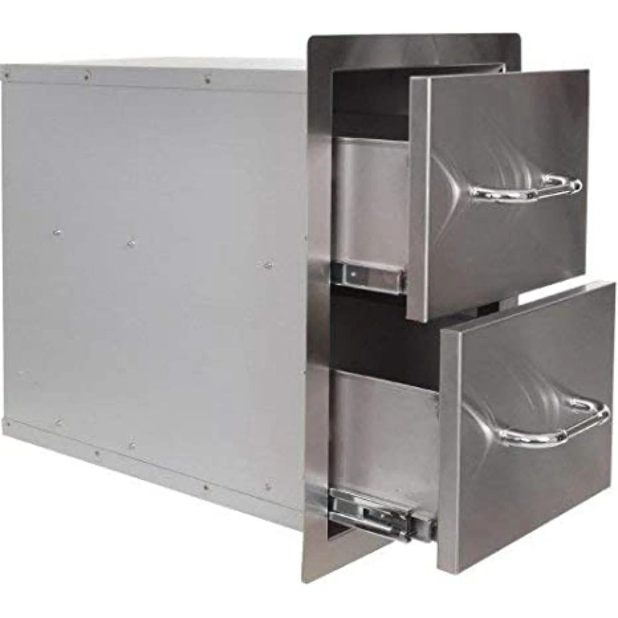 Bull 15" Stainless Steel Double Drawer - Image 3