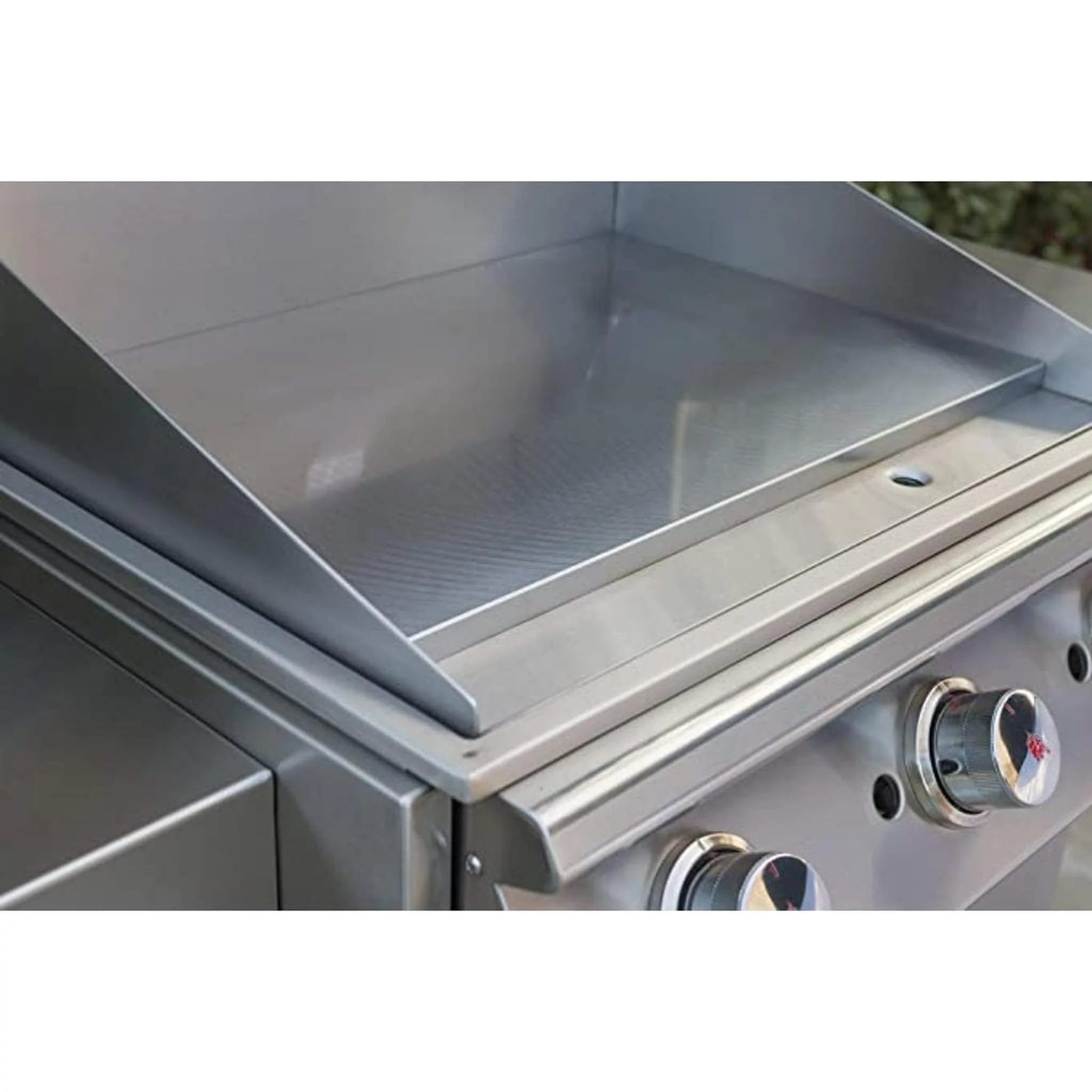Bull 24" 3-Burner Gas Griddle Complete Cart - Image 5