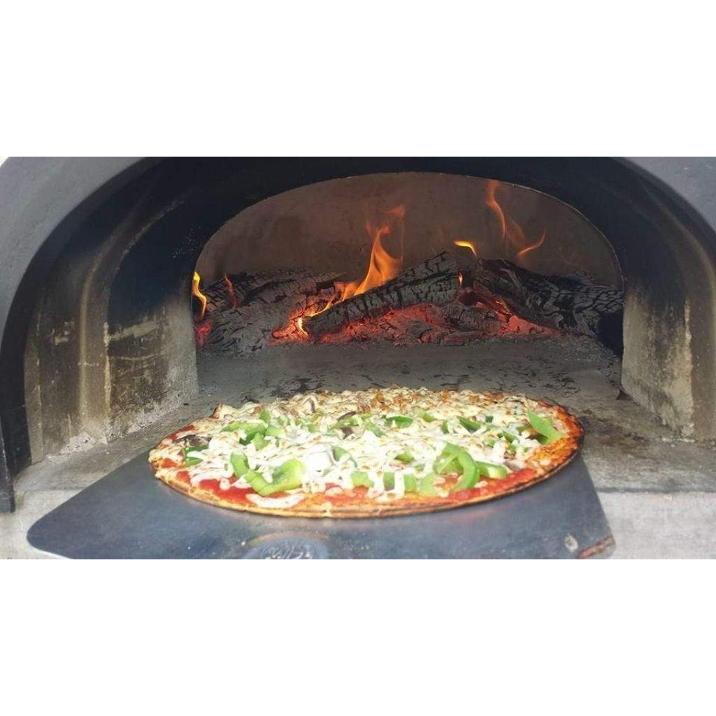 Chicago Brick Oven CBO-750 Tailgater 38" x 28" Wood Fired Pizza Oven Trailer With Solar Black Hood - Image 25