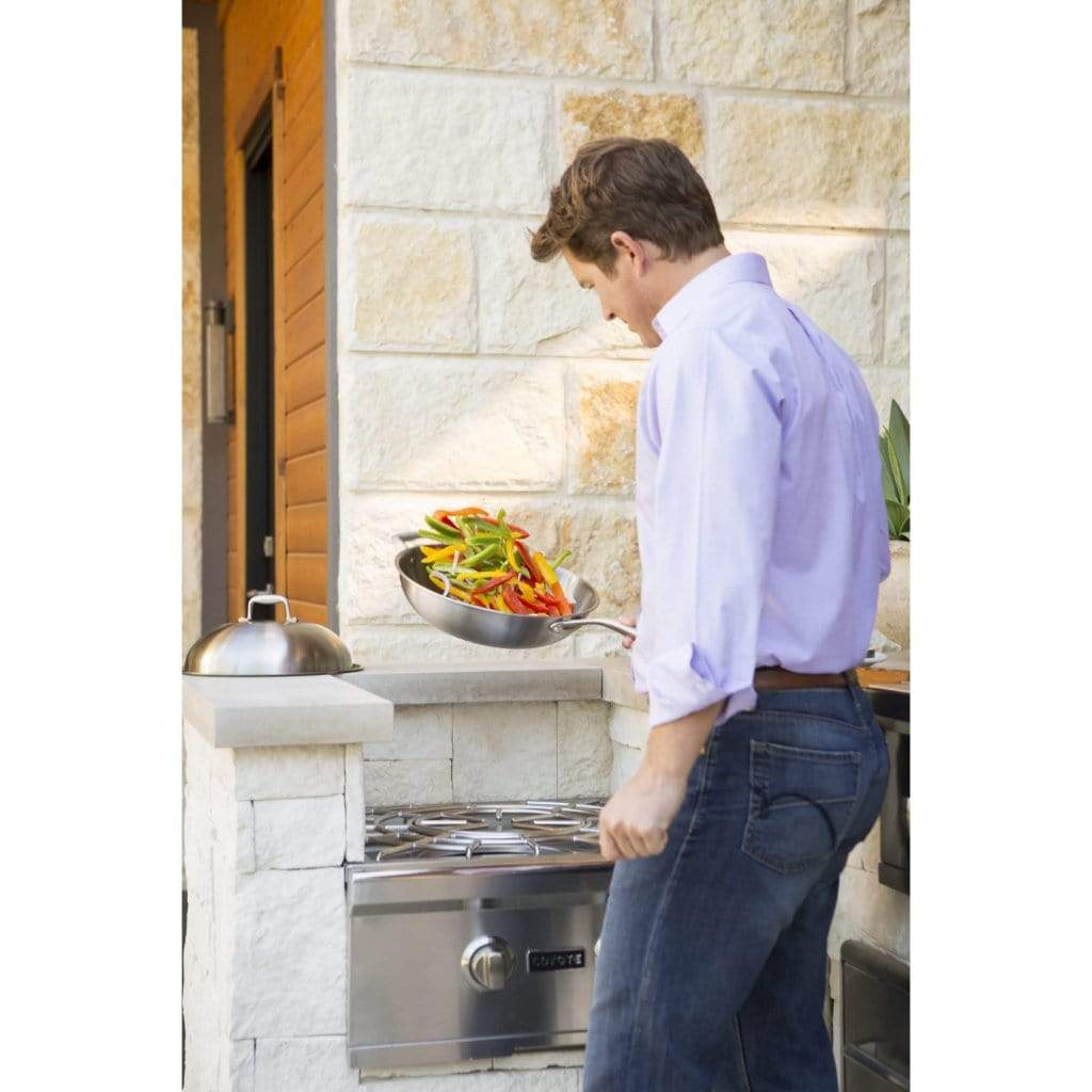 Coyote 24" Built-In Liquid Propane Power Burner - Image 5