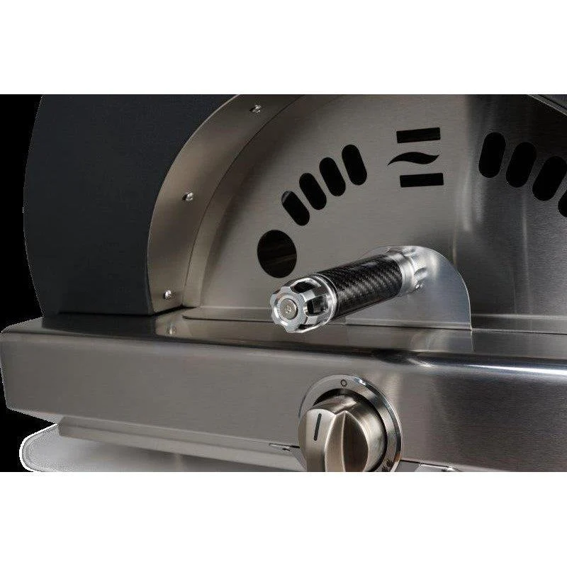 Coyote 30" Yellow Hybrid Multi-Fuel Natural Gas Outdoor Pizza Oven - Image 10