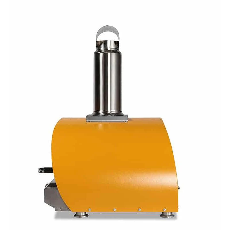 Coyote 30" Yellow Hybrid Multi-Fuel Natural Gas Outdoor Pizza Oven - Image 4