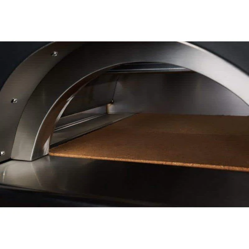 Coyote 30" Yellow Hybrid Multi-Fuel Natural Gas Outdoor Pizza Oven - Image 8