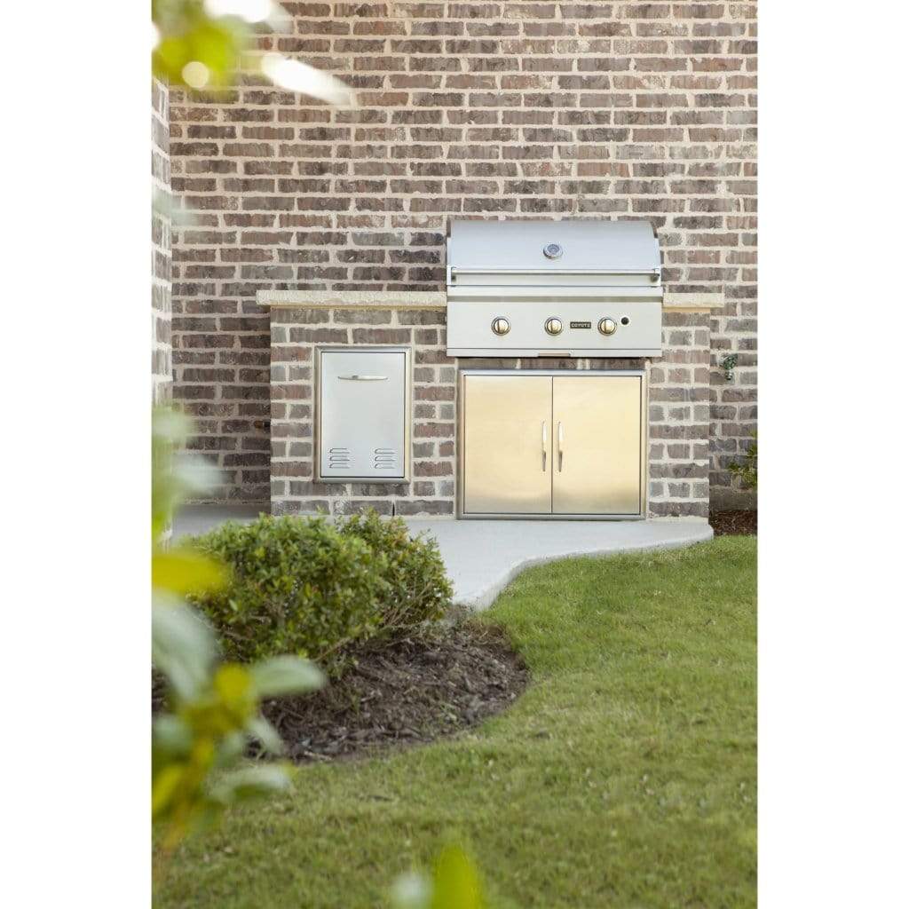 Coyote C-Series 34" 3-Infinity Burner Built-In Liquid Propane Gas Grill - Image 8