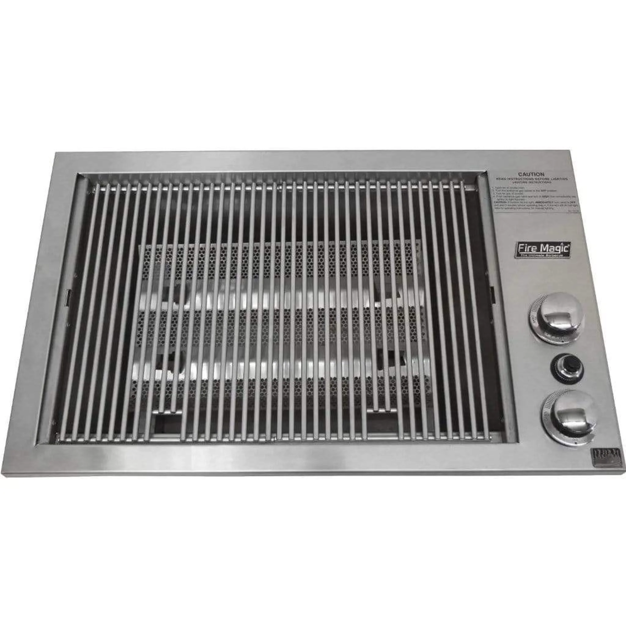 Fire Magic 24" 2-Burner Legacy Deluxe Gourmet Countertop Drop-In Gas Grill - Image 4
