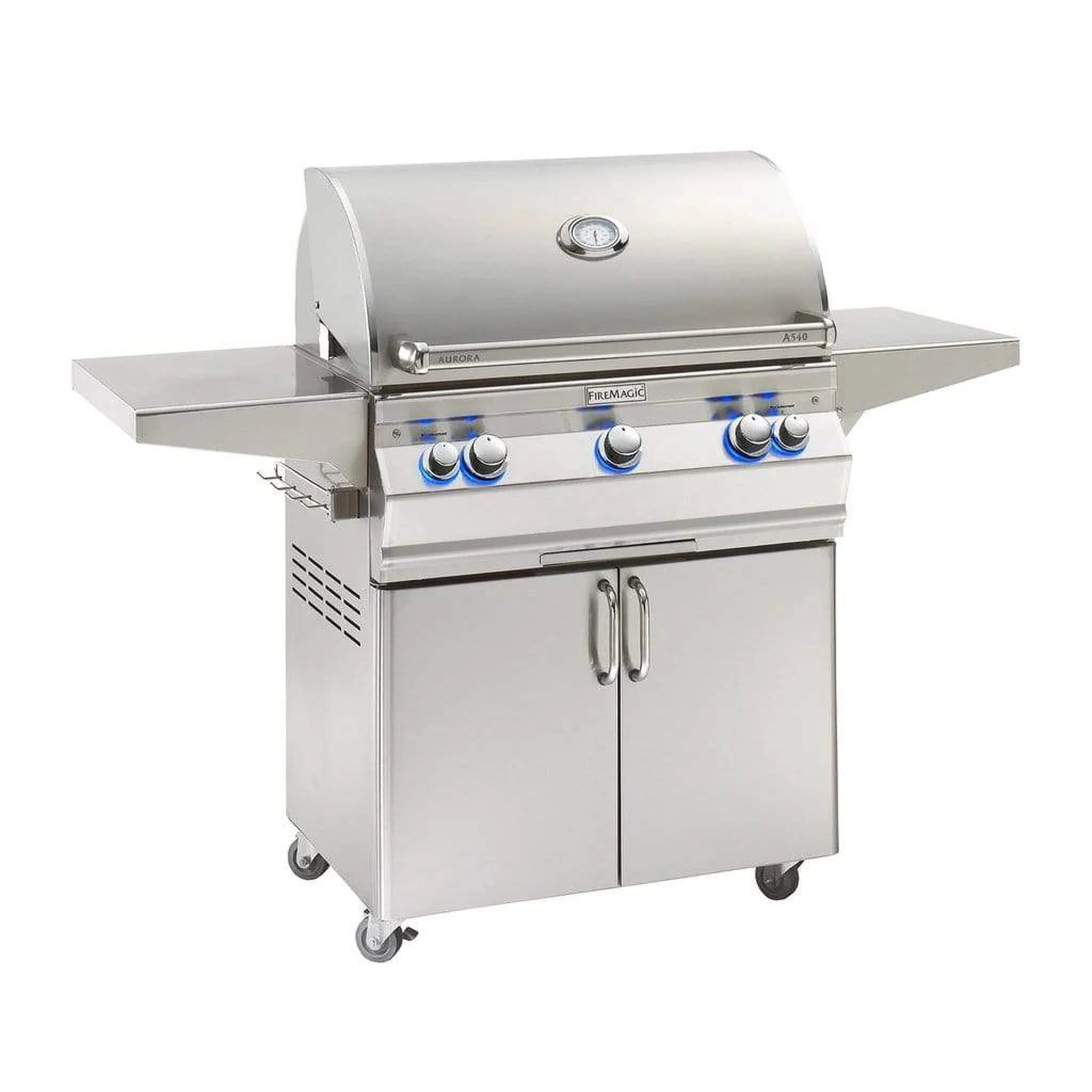 Fire Magic 30" 3-Burner Aurora A540s Gas Grill w/ Analog Thermometer - Image 2
