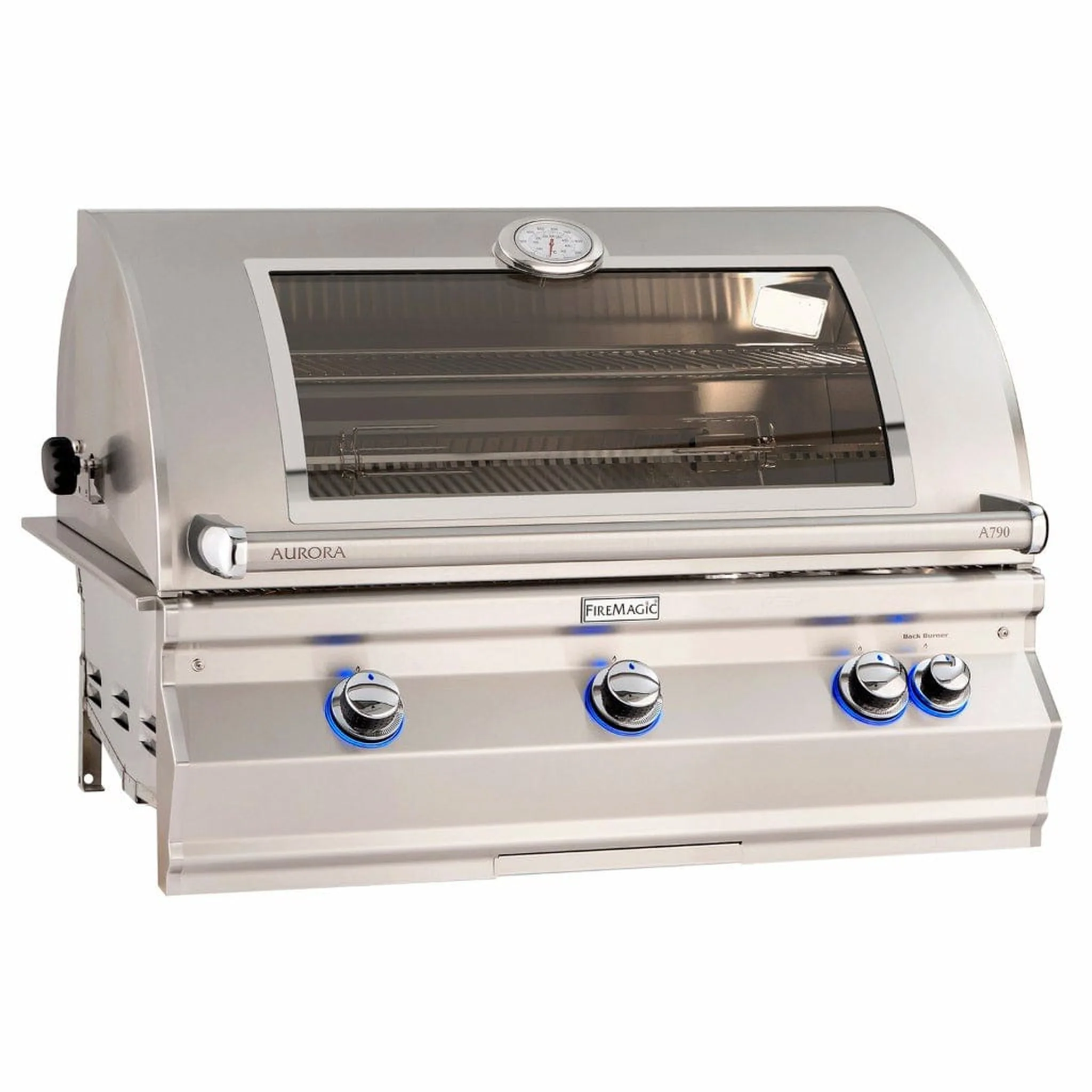 Fire Magic 36" 3-Burner Aurora A790i Built-In Gas Grill w/ Analog Thermometer - Image 3