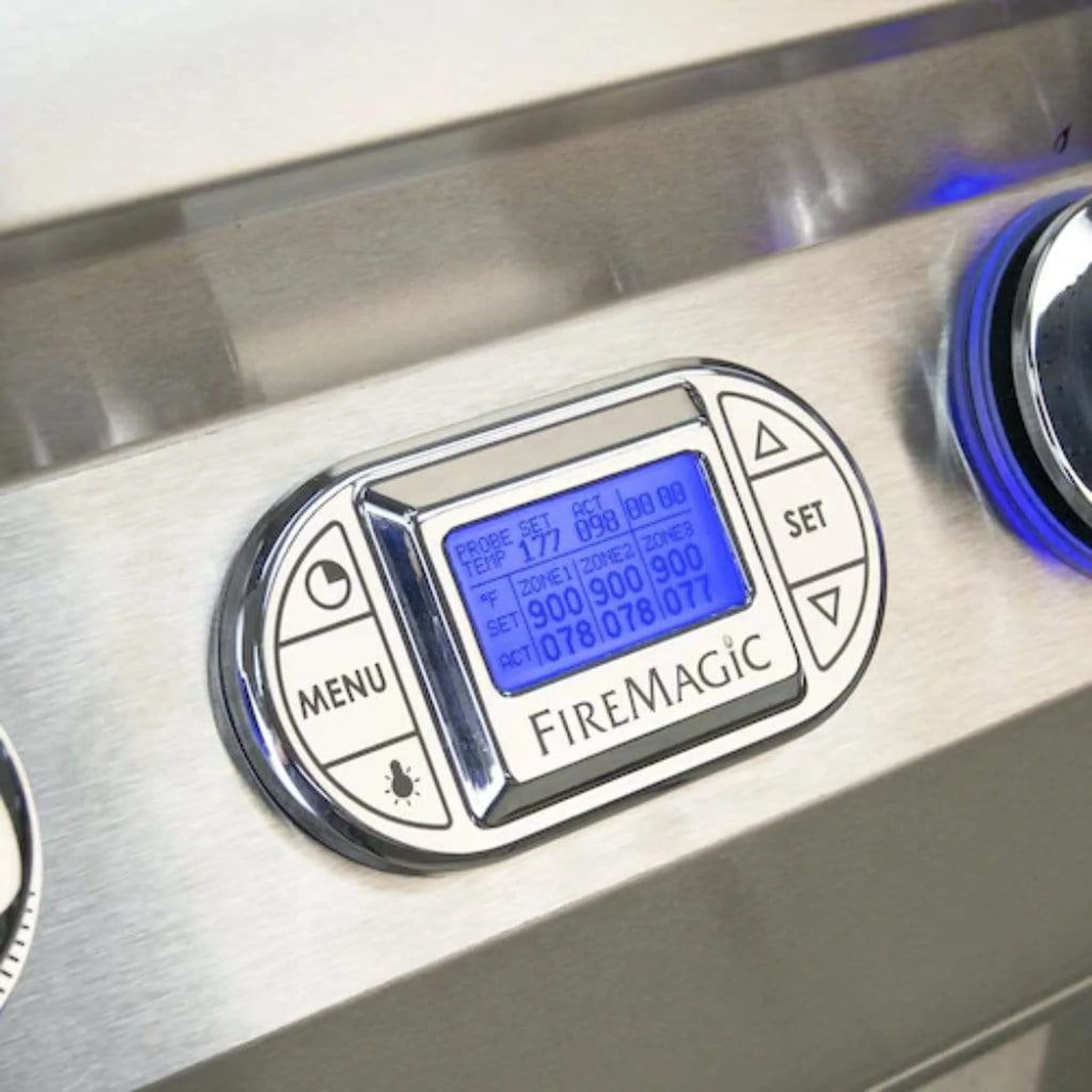 Fire Magic 48" 4-Burner Echelon Diamond E1060s Gas Grill w/ Single Side Burner, Rotisserie & Digital Thermometer - Image 7