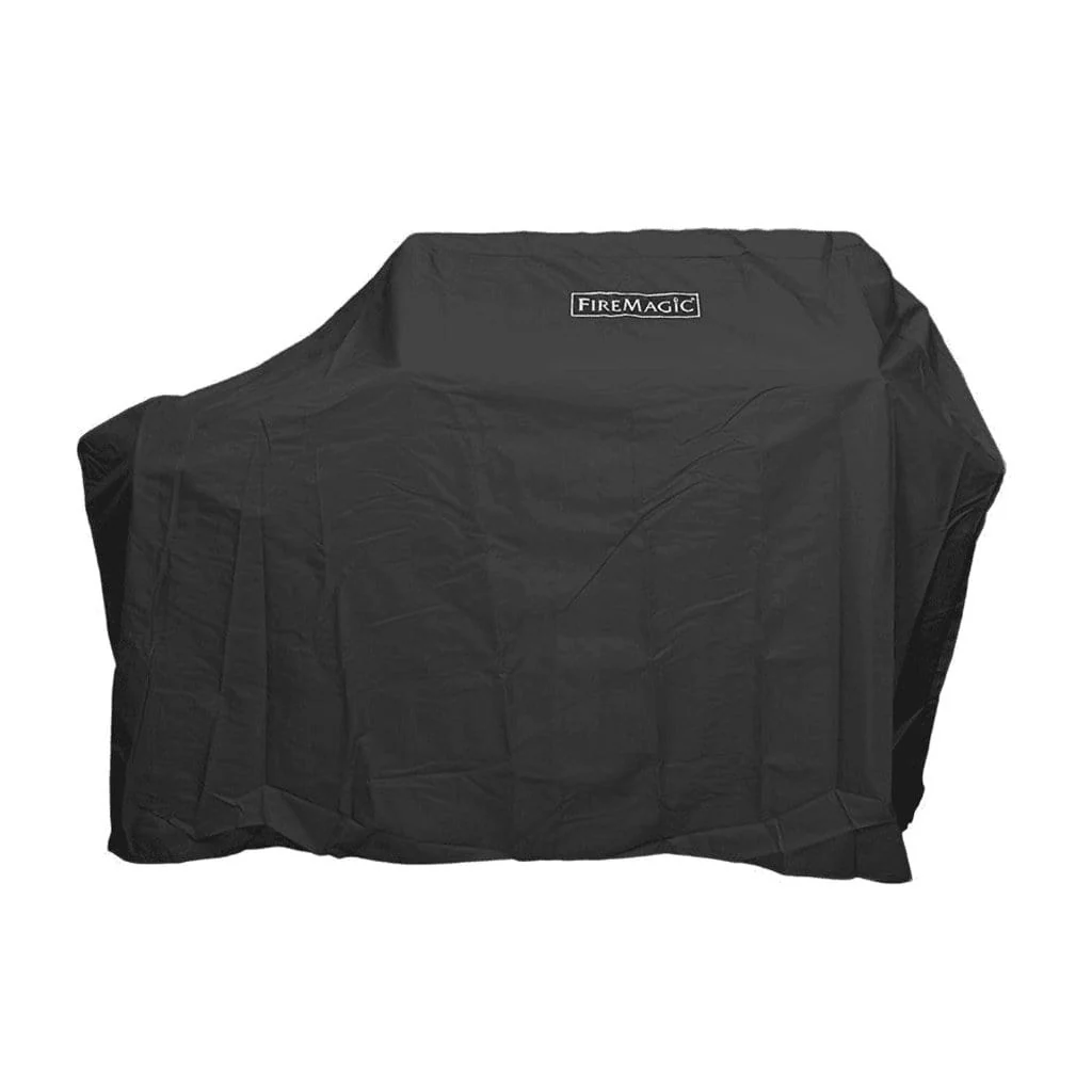 Fire Magic Black Protective Vinyl Cover for Gourmet Built-In Griddle With Portable Cart Base
