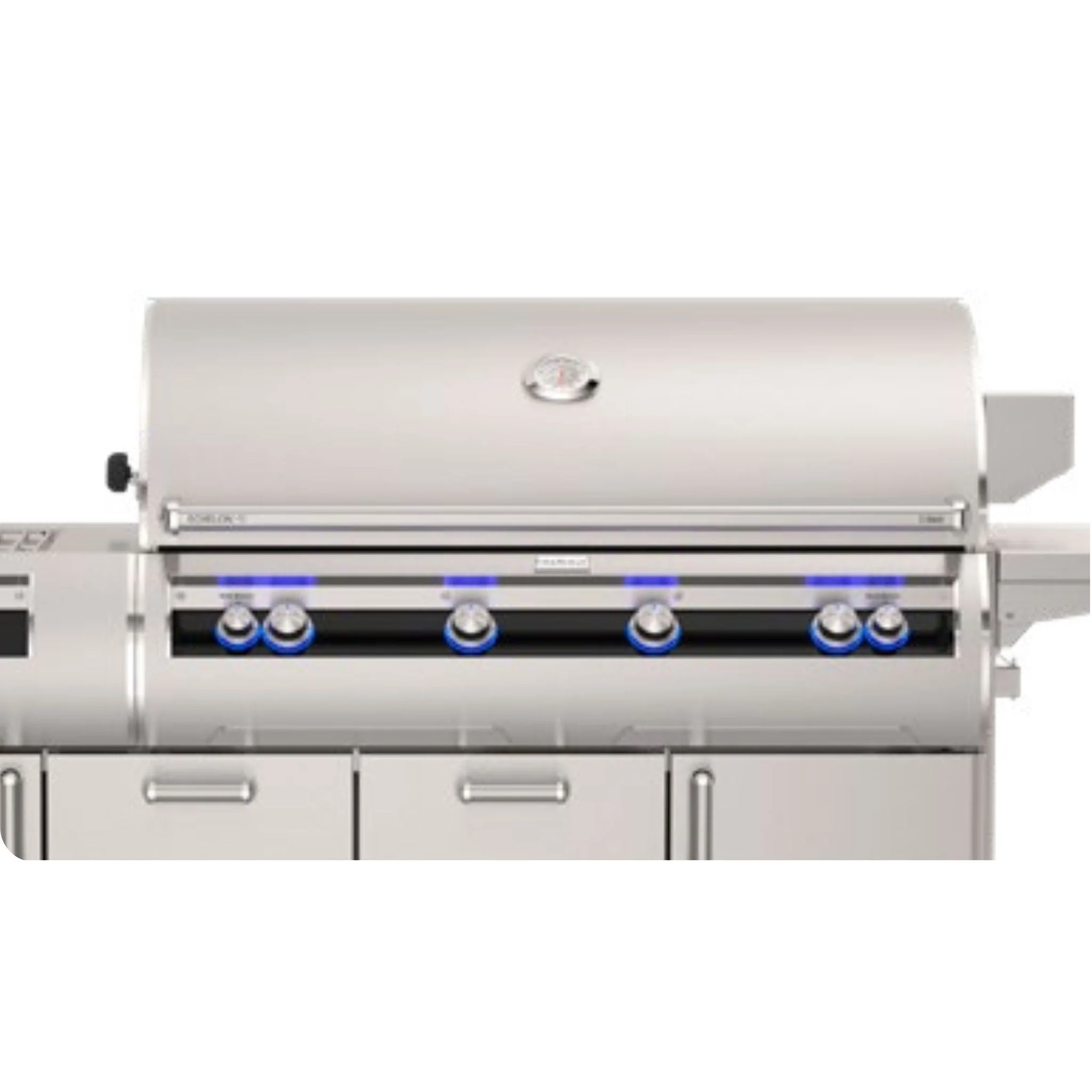 Fire Magic Echelon Diamond E1060s 48" 4-Burner Portable Gas Grill With Power Burner, Analog Thermometer and Optional Magic View Window - Image 3