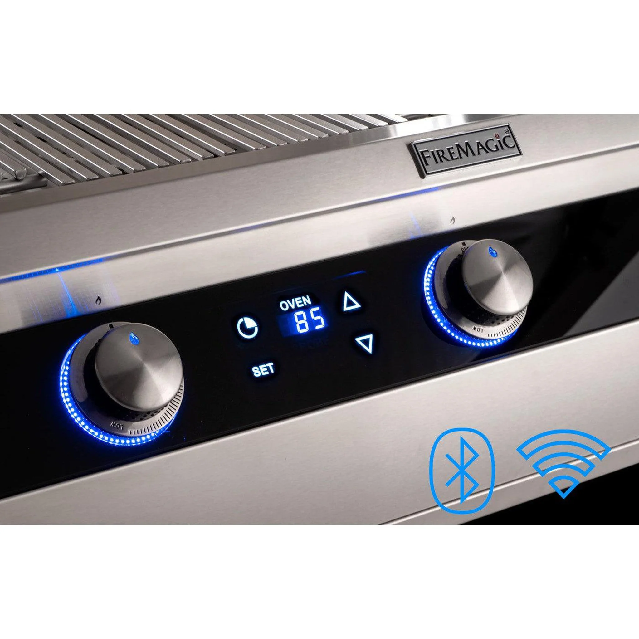 Fire Magic Echelon Diamond E790i 36" 3-Burner Built-In Gas Grill With Digital Thermometer and Optional Magic View Window - Image 4
