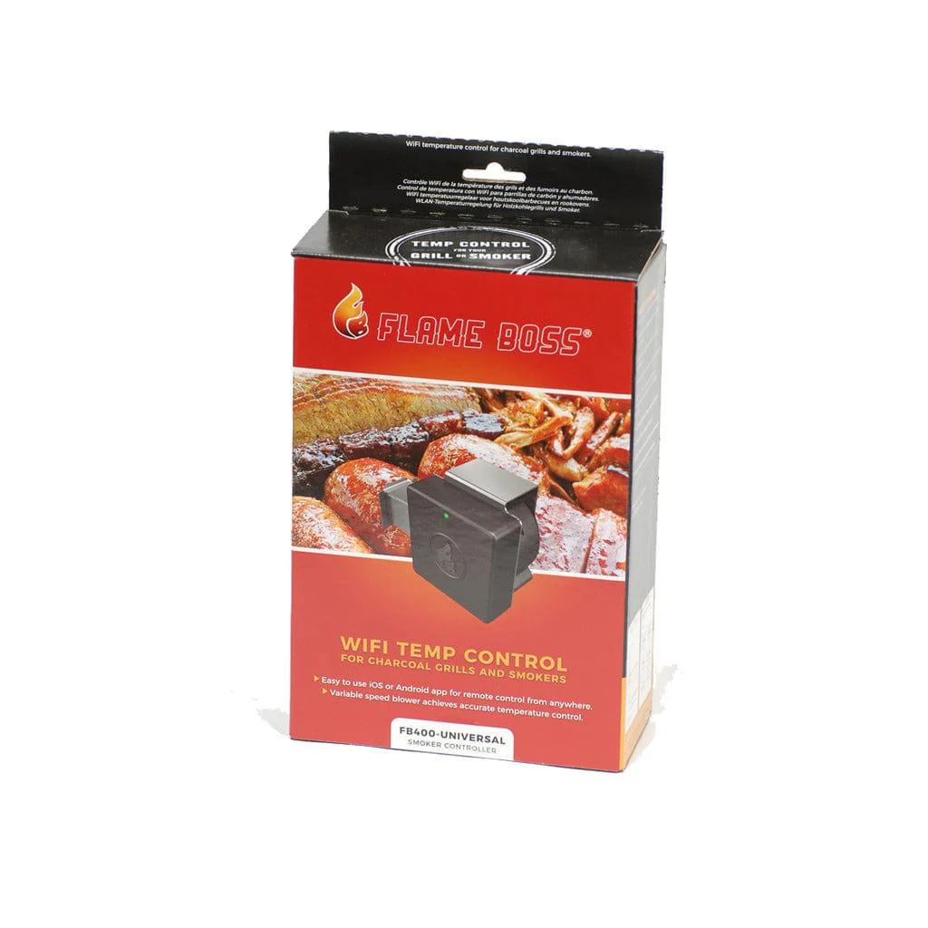 Flame Boss 400-WiFi Universal Smoker Controller and Blower Kit - Image 3