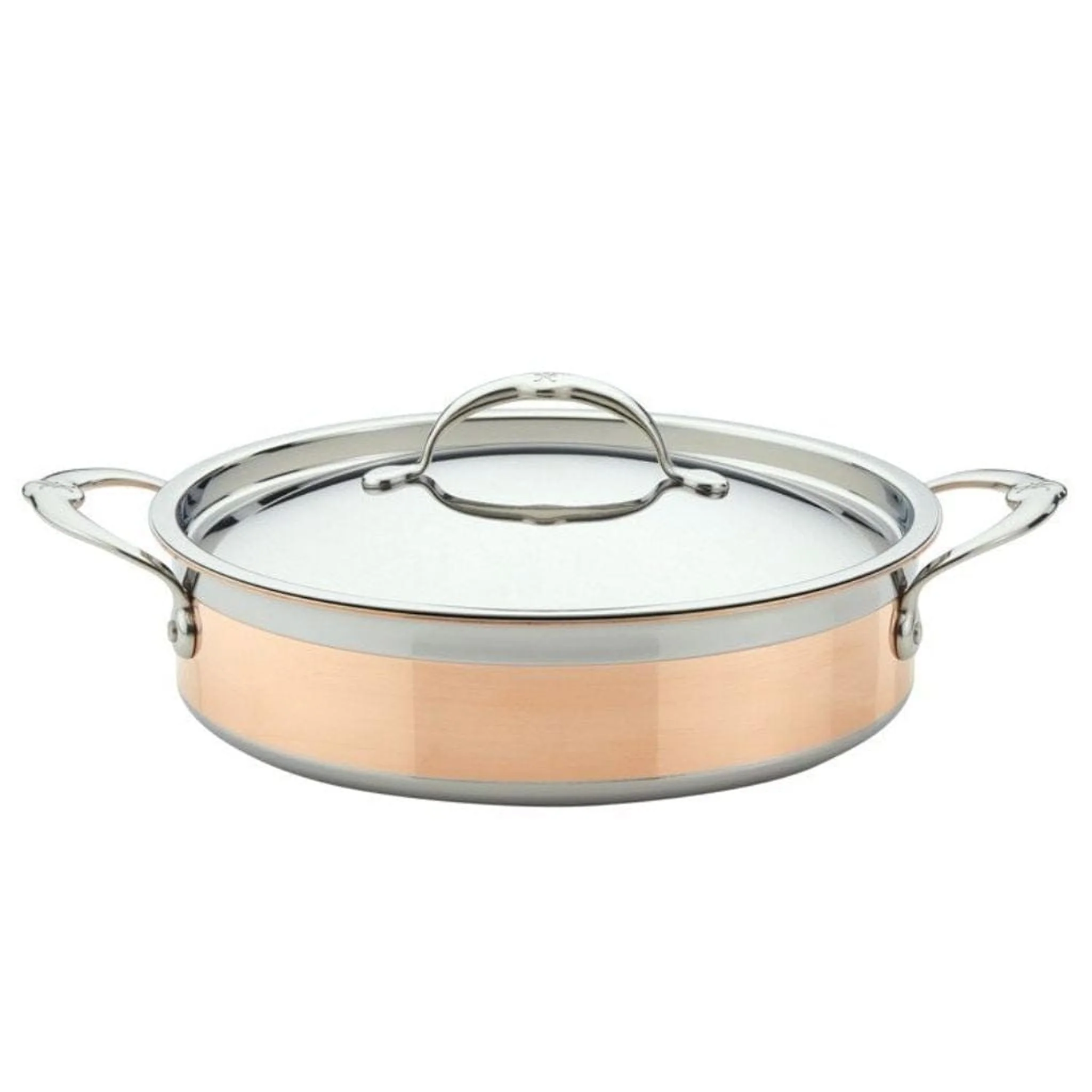 Hestan 3.5qt. CopperBond Induction Copper Sauteuse