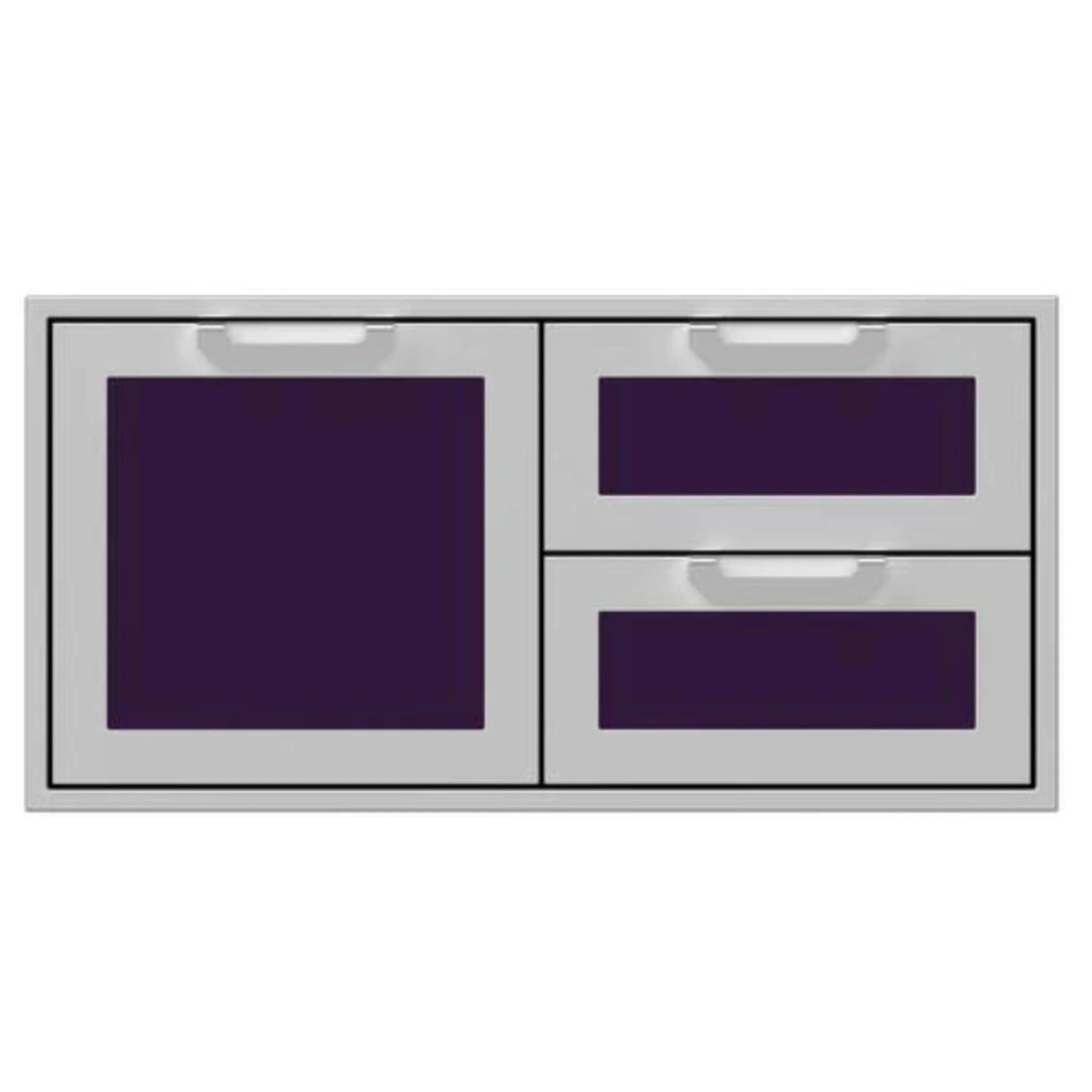Hestan 36" Double Drawer and Door Storage Combo - Image 6