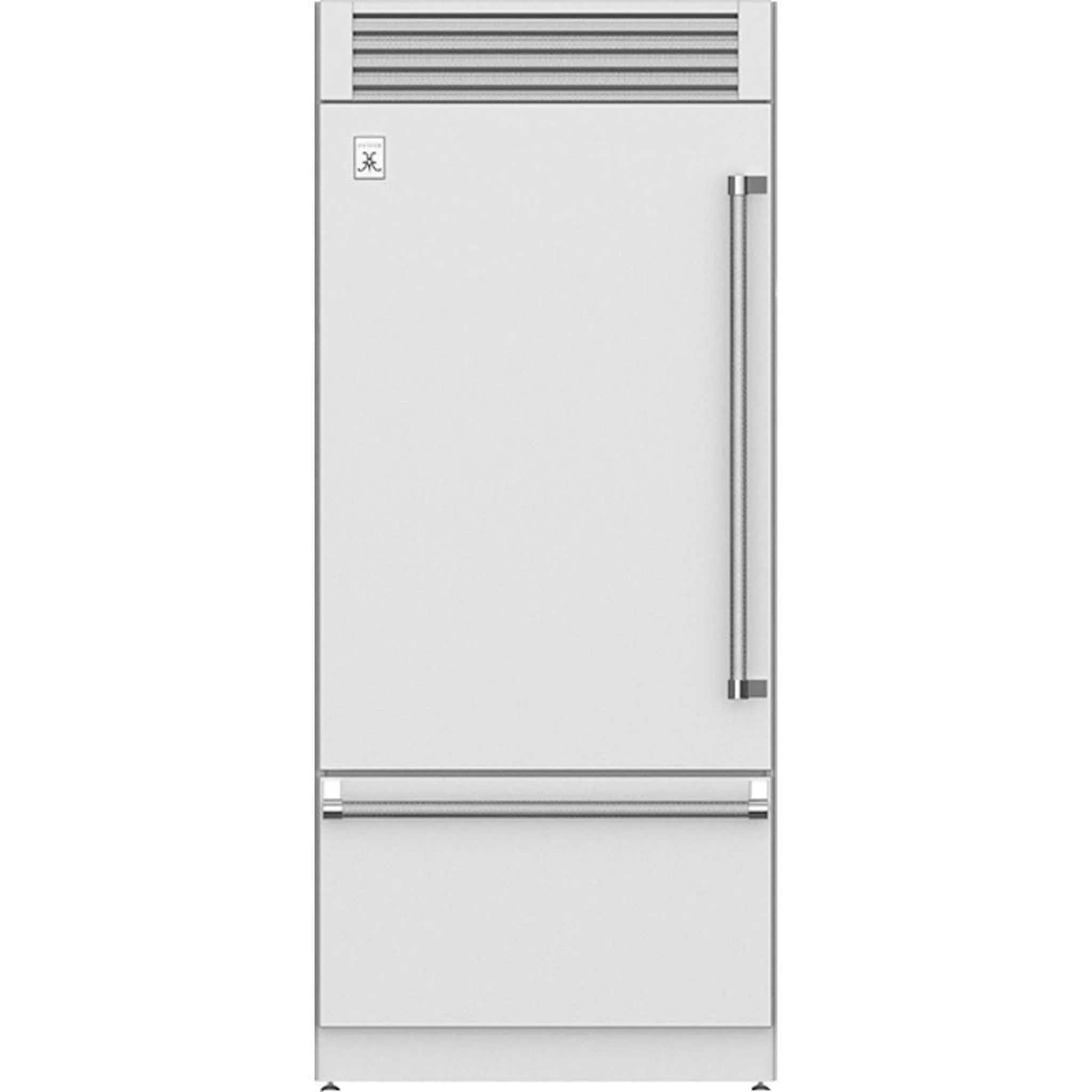 Hestan 36" Pro Style Bottom Mount, Top Compressor Refrigerator - KRP Series - Image 24