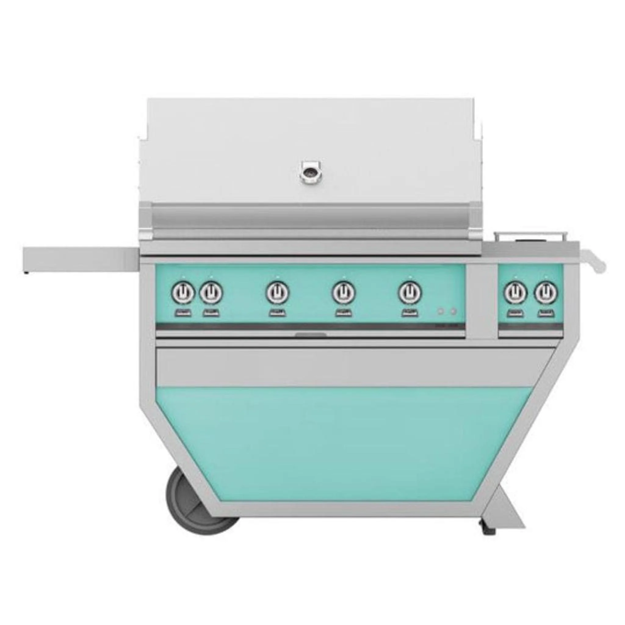 Hestan 42" Deluxe Grill with Double Side Burner, (4) Trellis, Rotisserie - Image 9
