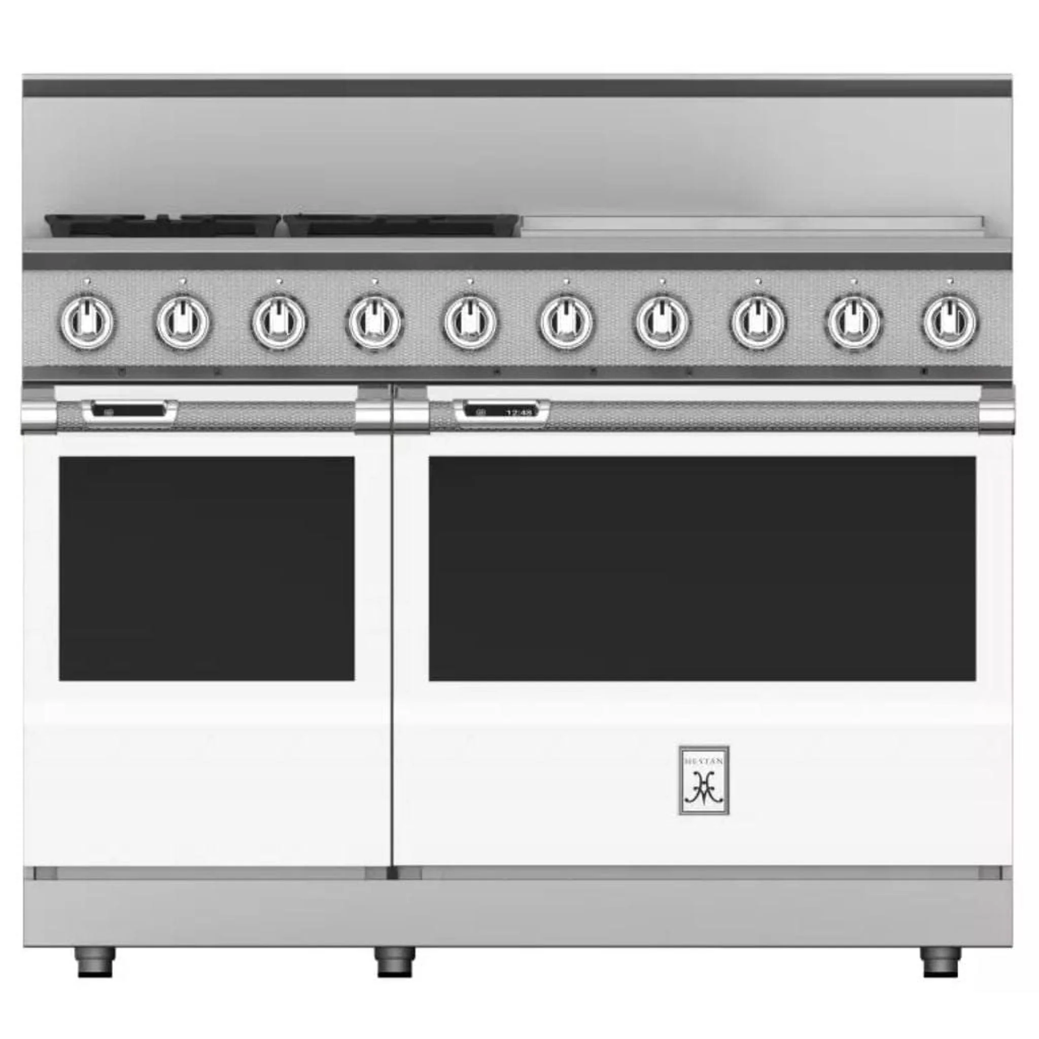 Hestan 48" 4-Burner Dual Fuel Range with 24" Griddle - KRD Series - Image 4